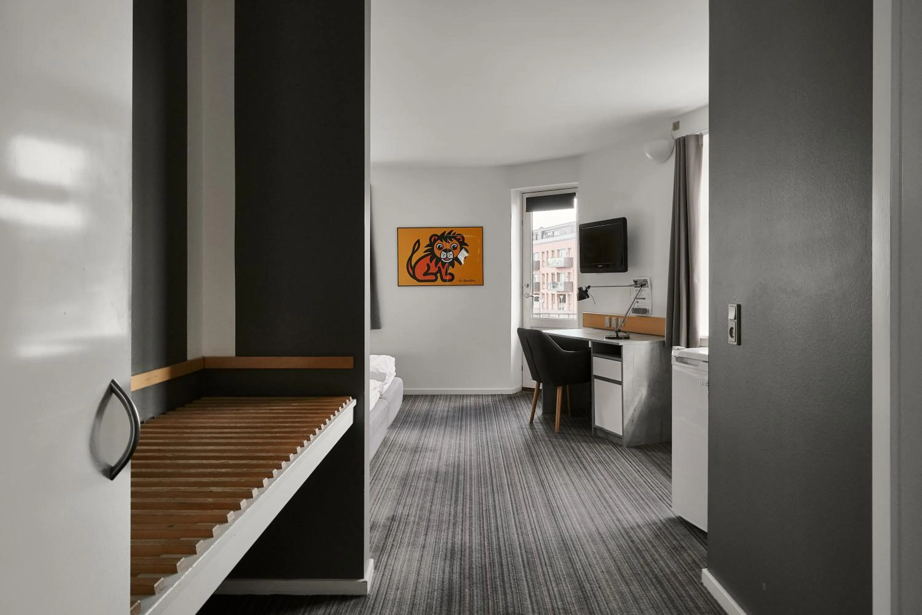 Bedroom, Bed in Hotel Garni