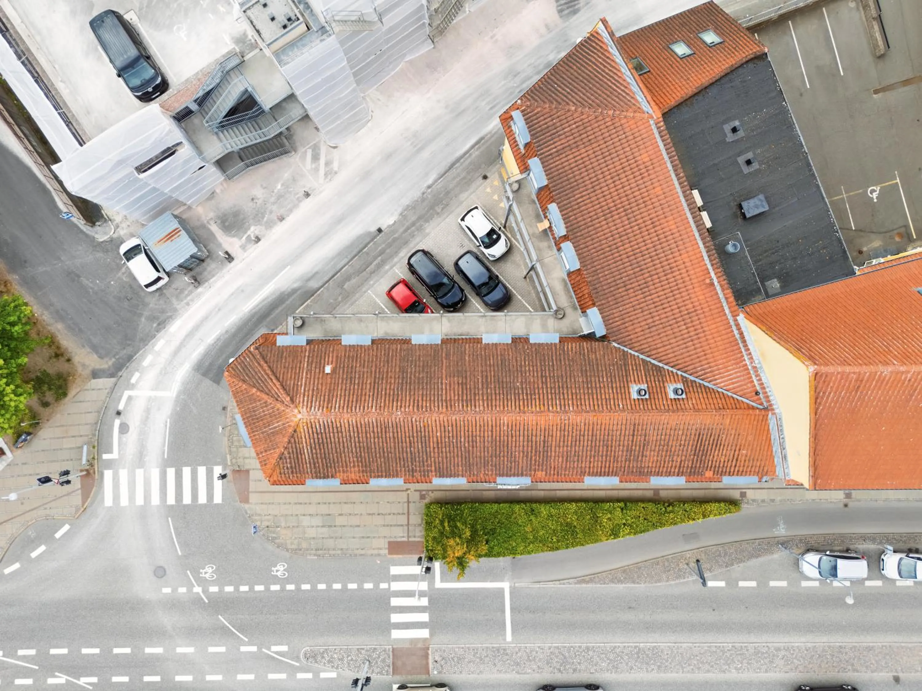 Property building in Hotel Garni