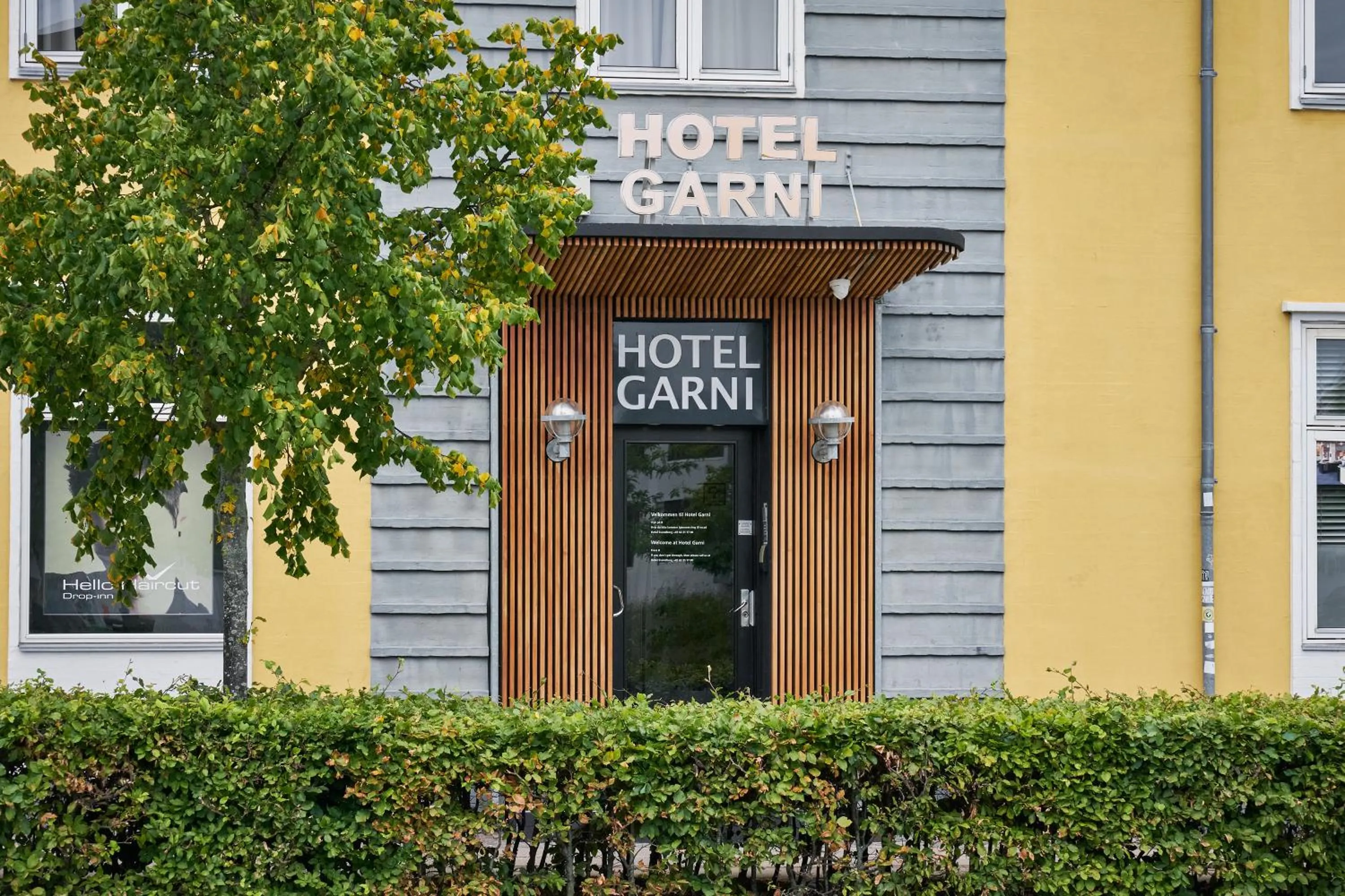 Property building in Hotel Garni