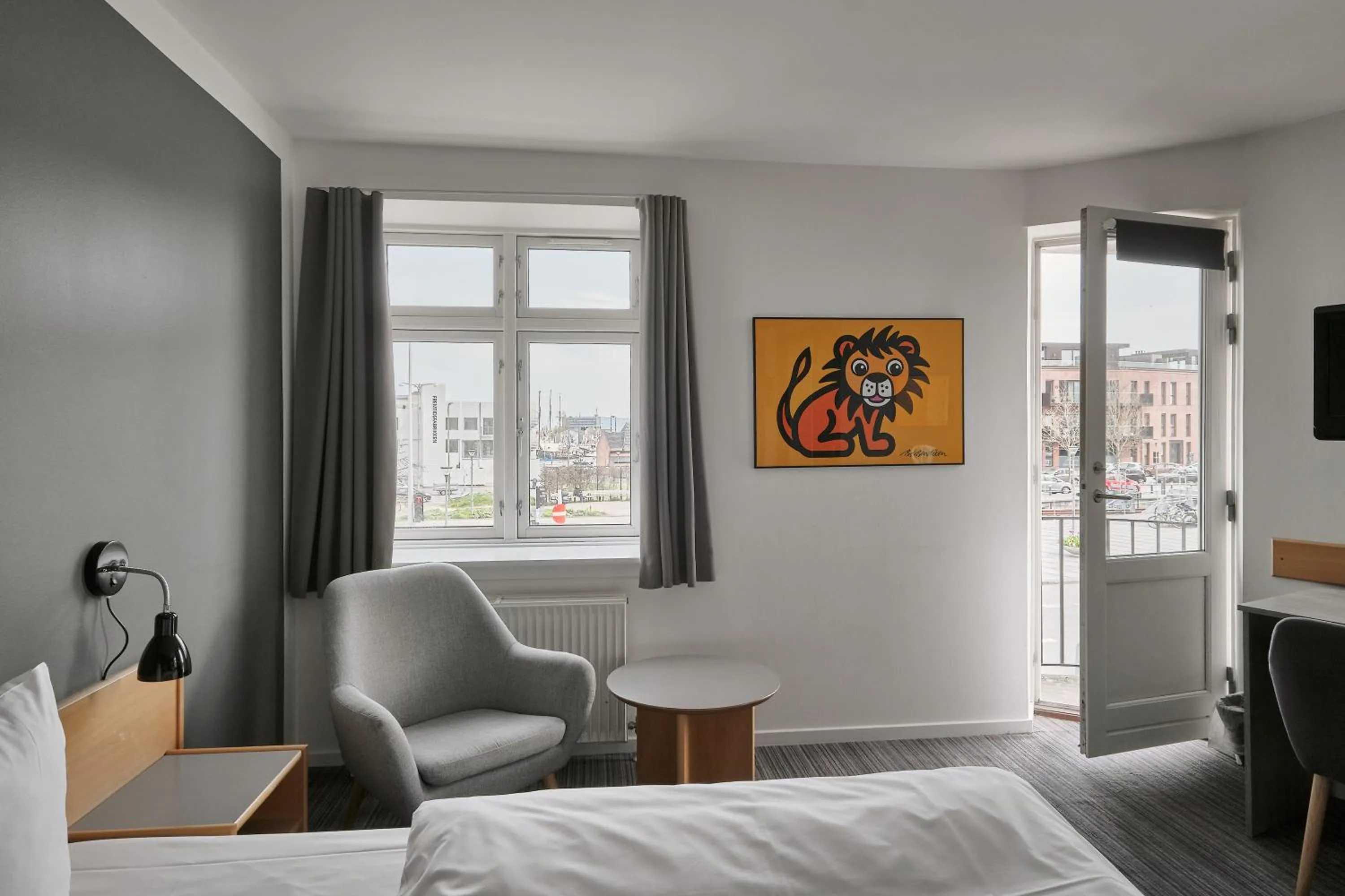 Bedroom, Bed in Hotel Garni