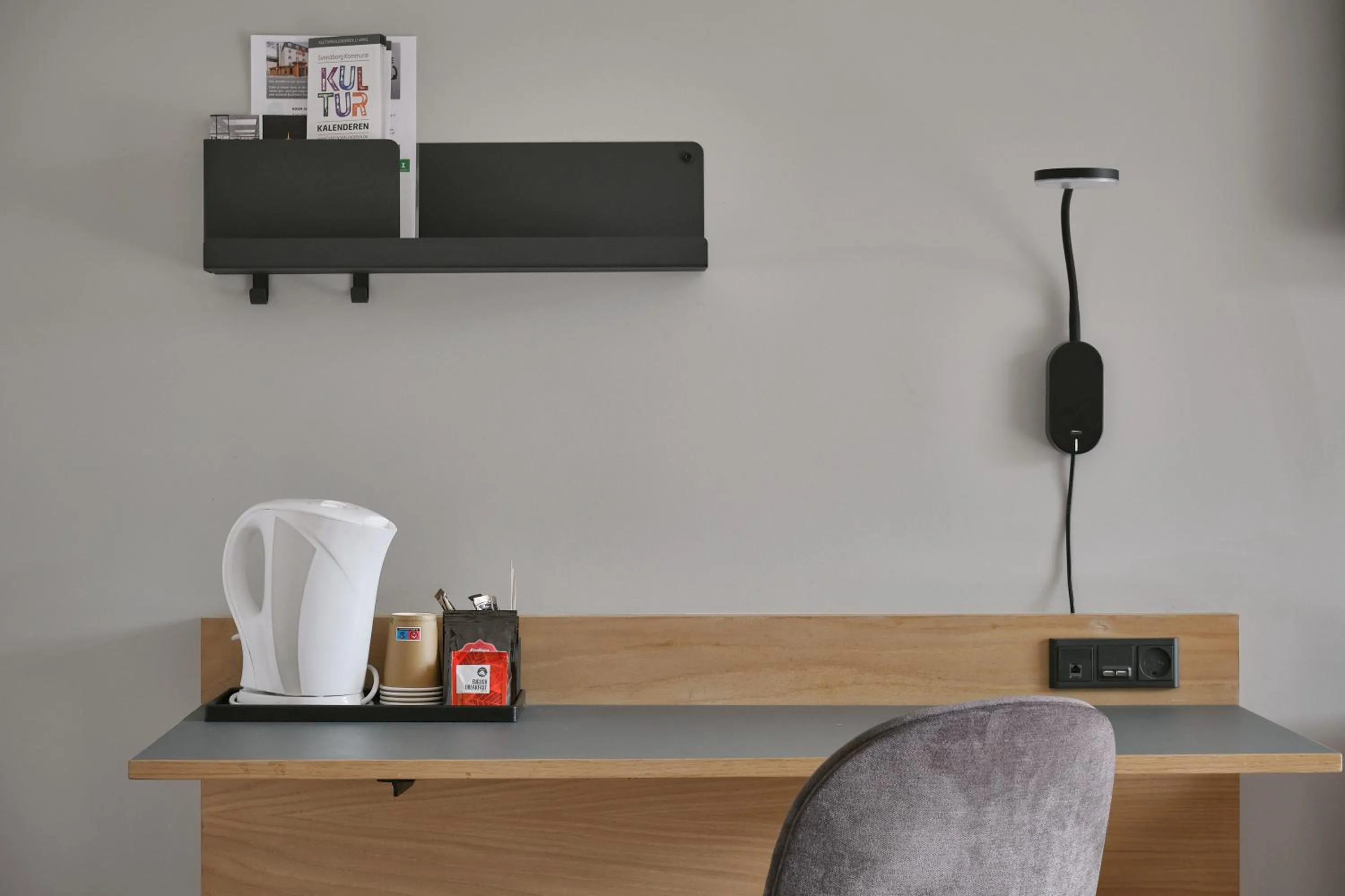 Coffee/tea facilities in Hotel Svendborg