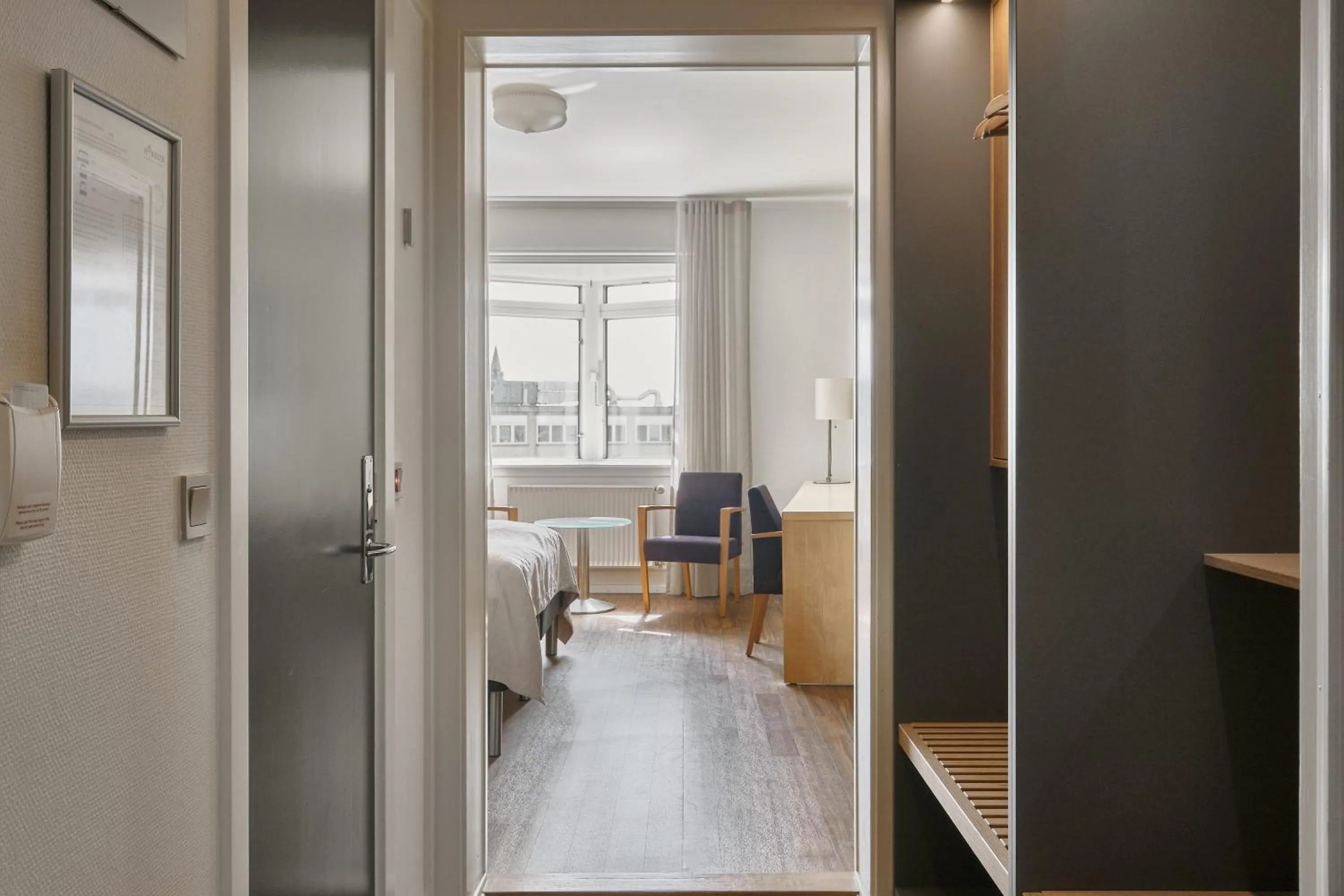 Bedroom in Hotel Svendborg