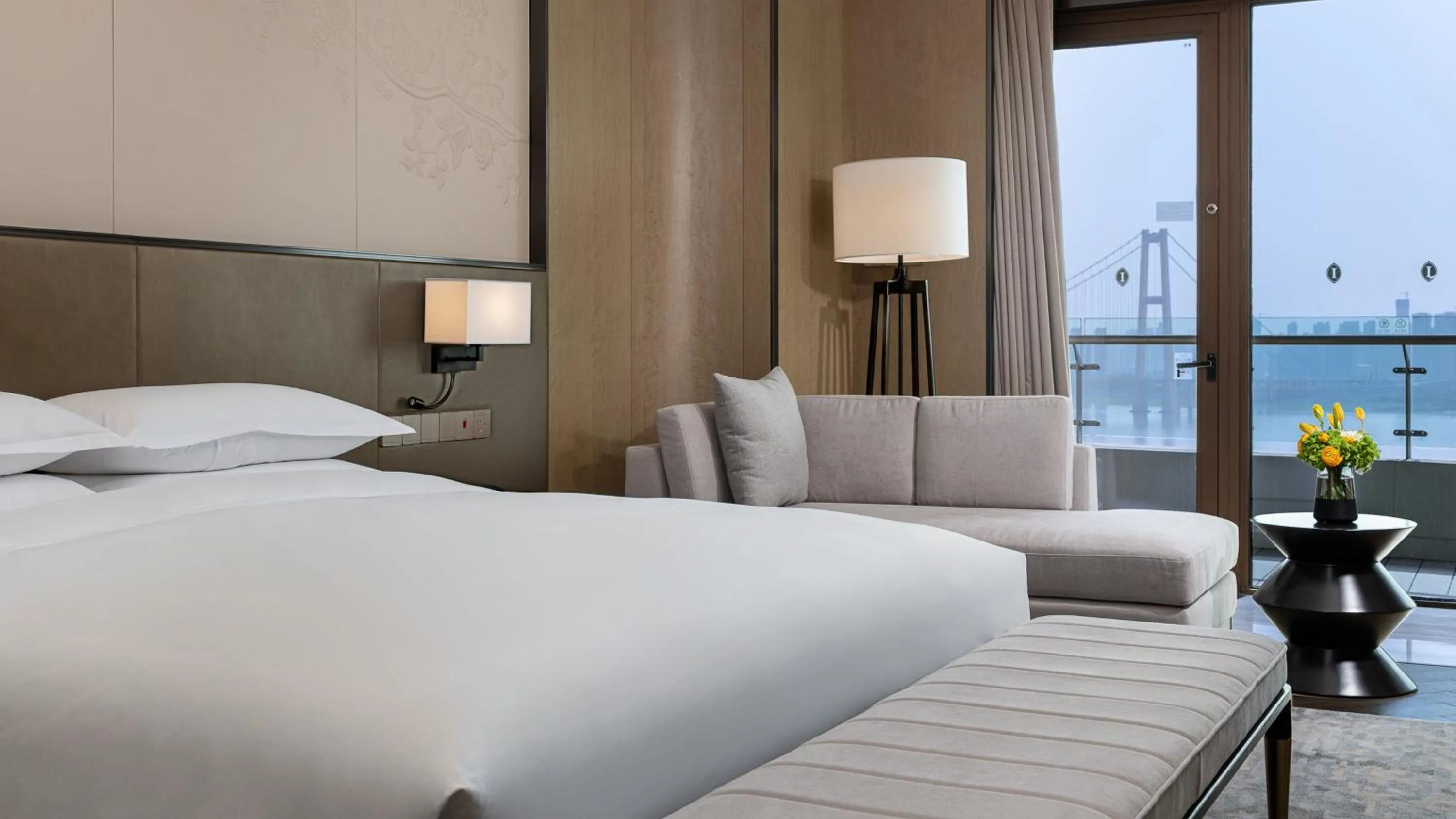 Bedroom in InterContinental Wuhan by IHG - Yangtze River View