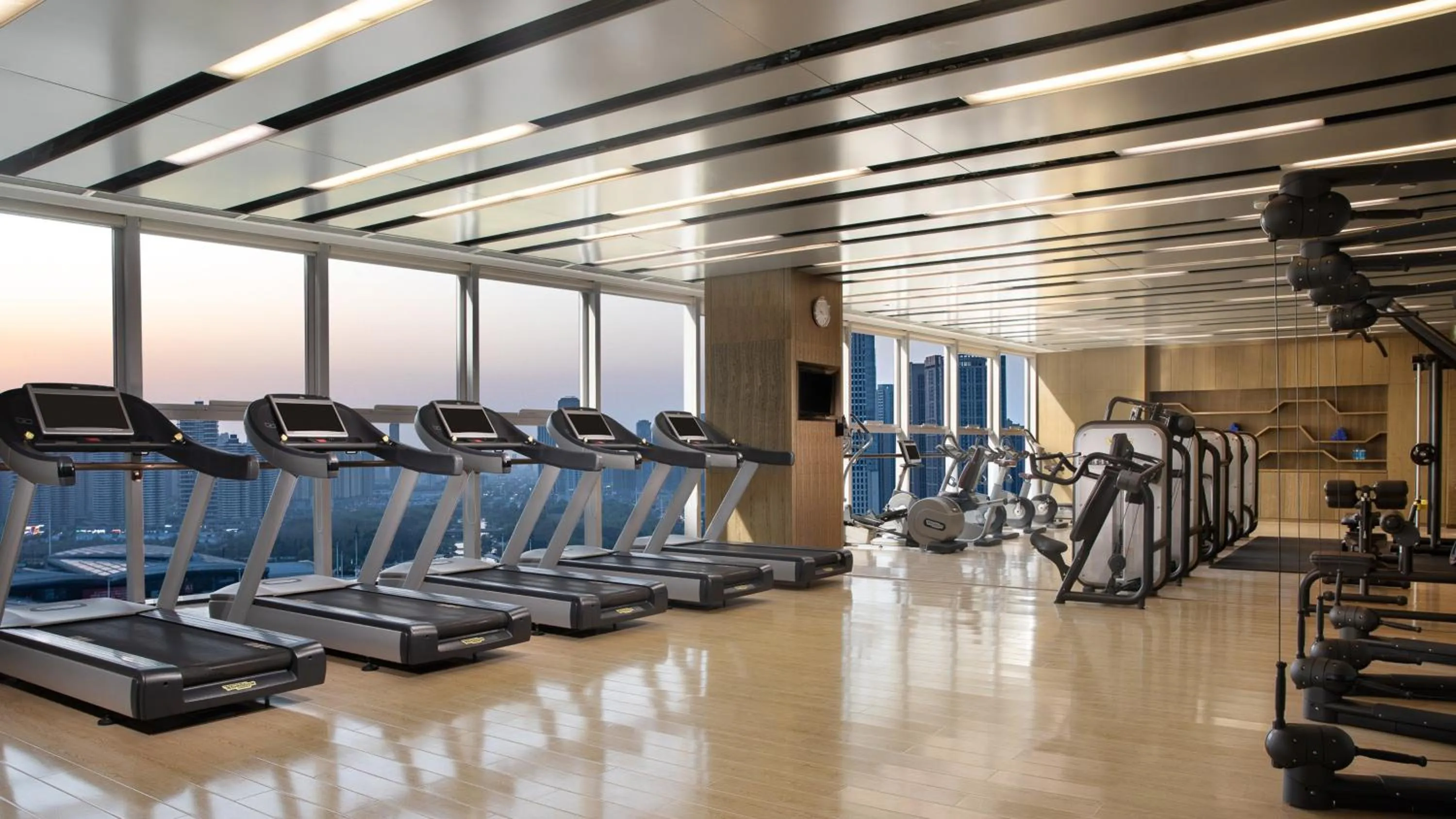 Fitness centre/facilities in InterContinental Wuhan by IHG - Yangtze River View