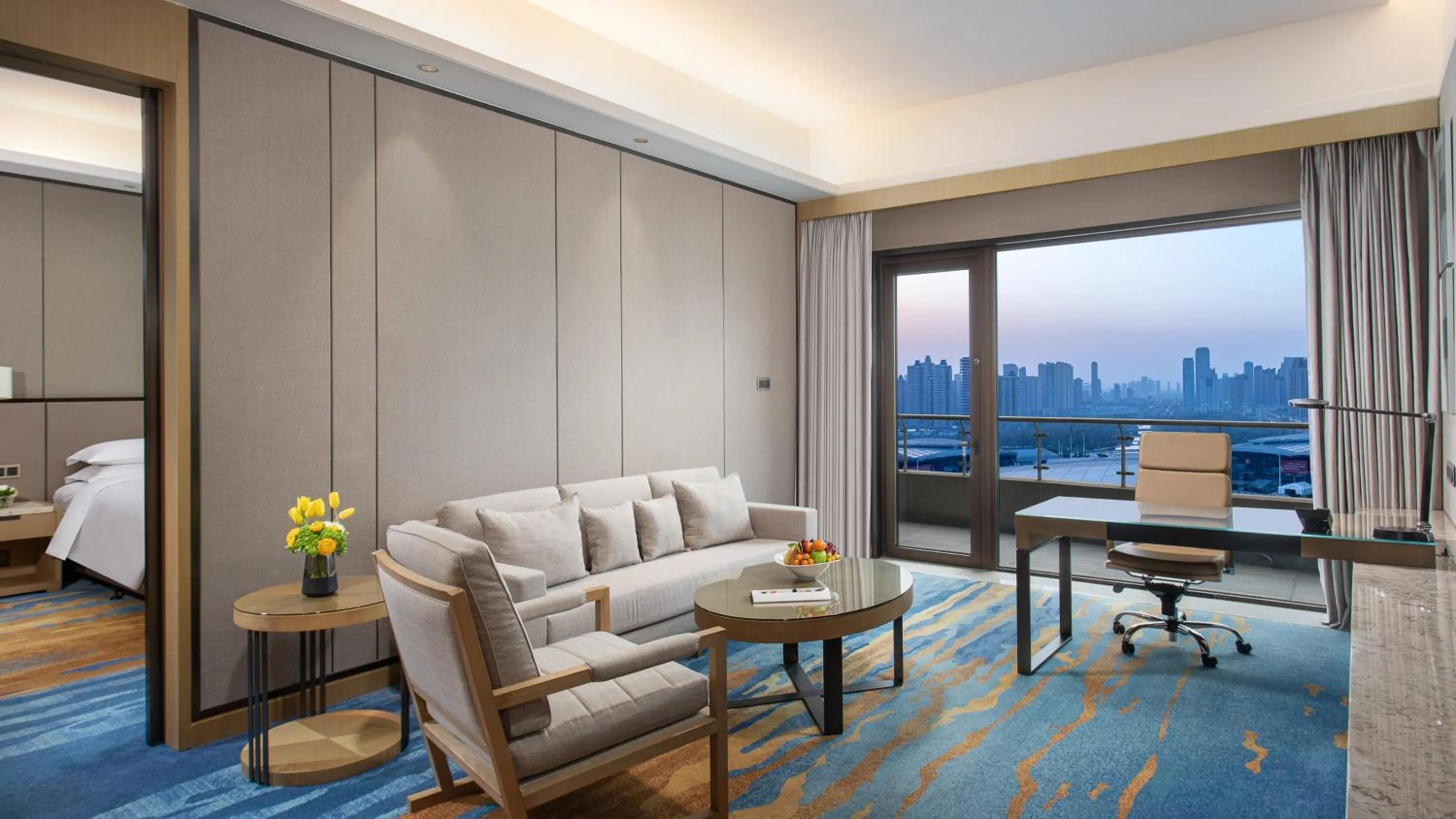 Bedroom in InterContinental Wuhan by IHG - Yangtze River View