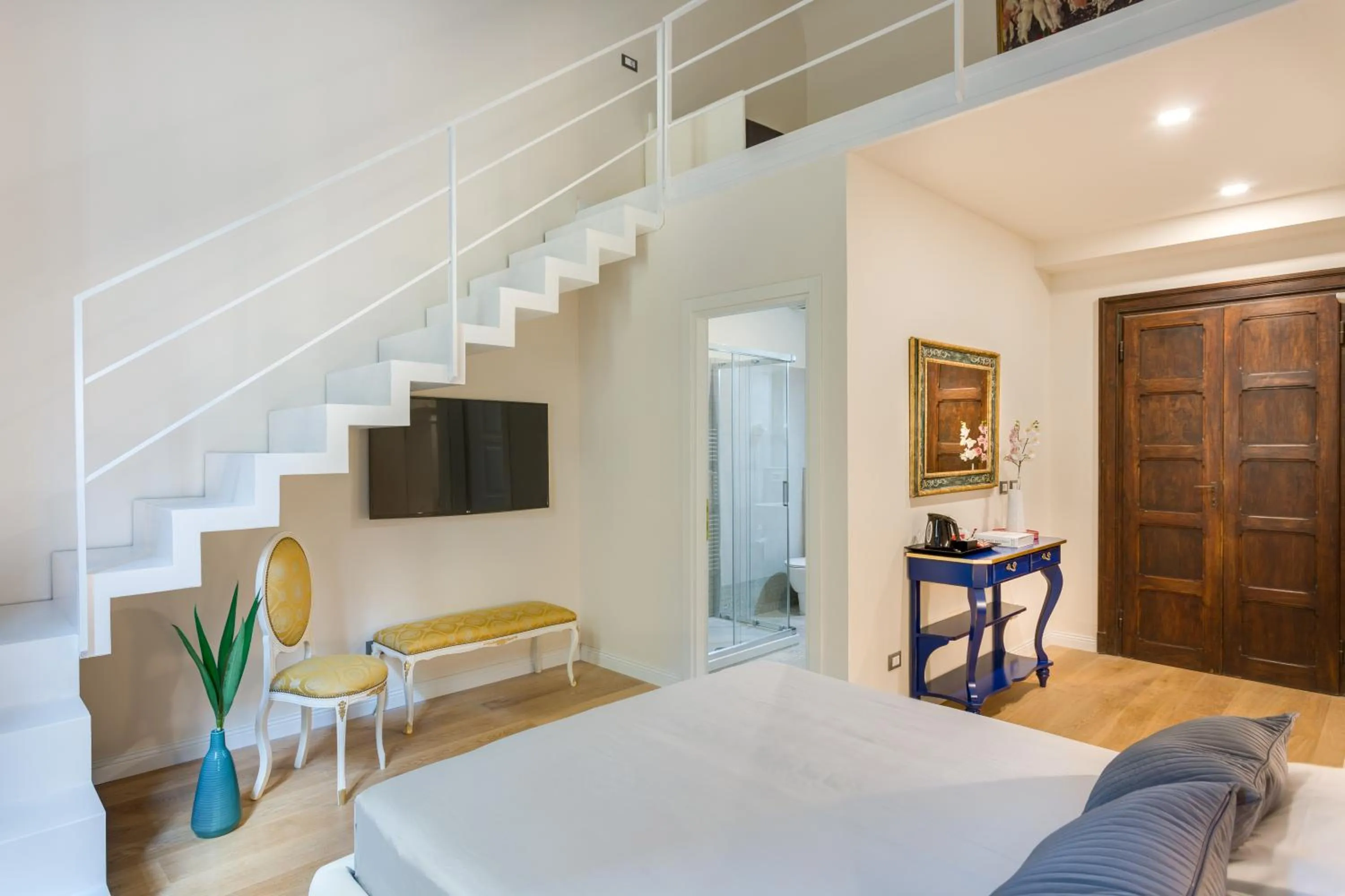 Bedroom, Bed in Residenza D'Epoca Historia Luxury Boutique