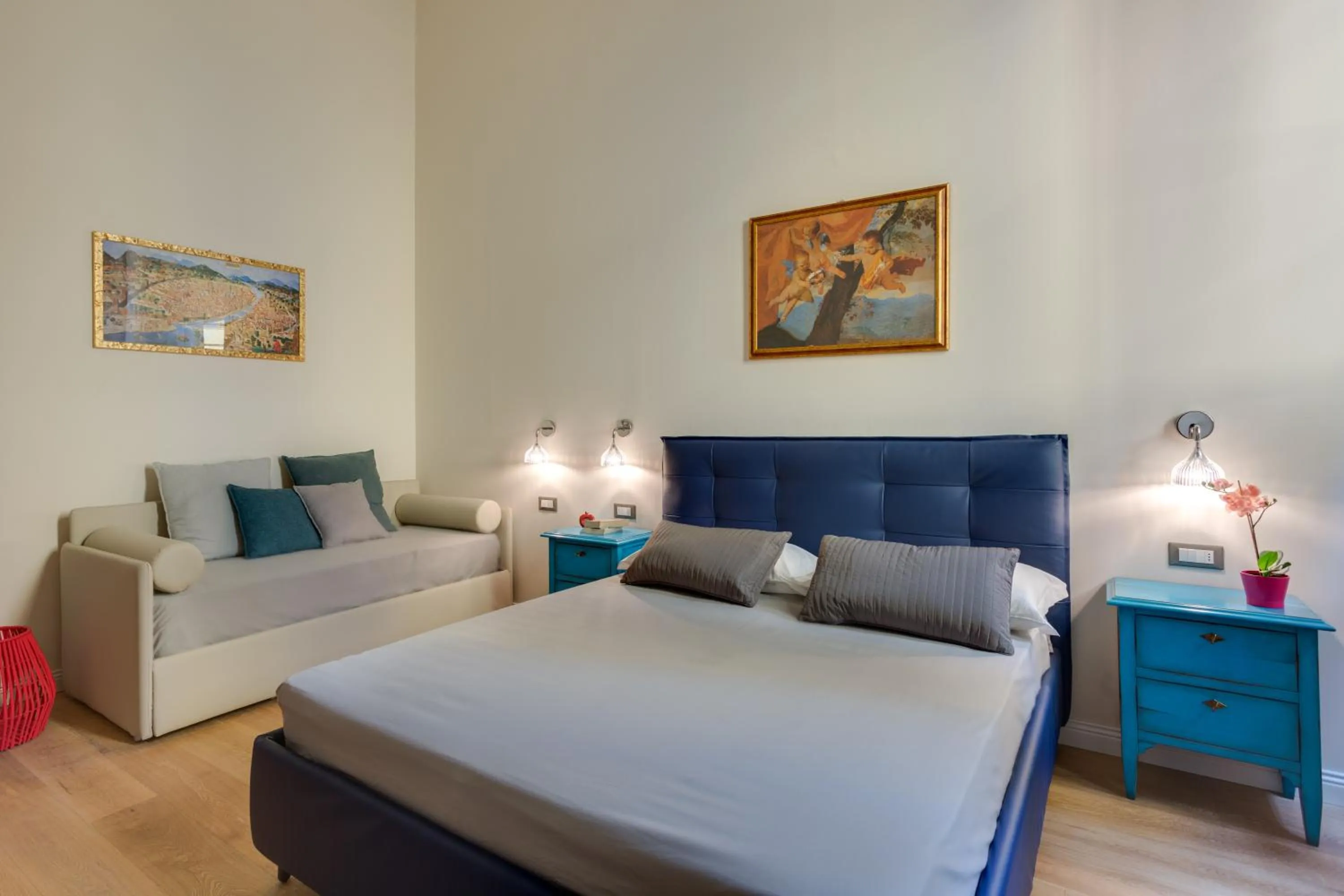 Bedroom, Bed in Residenza D'Epoca Historia Luxury Boutique