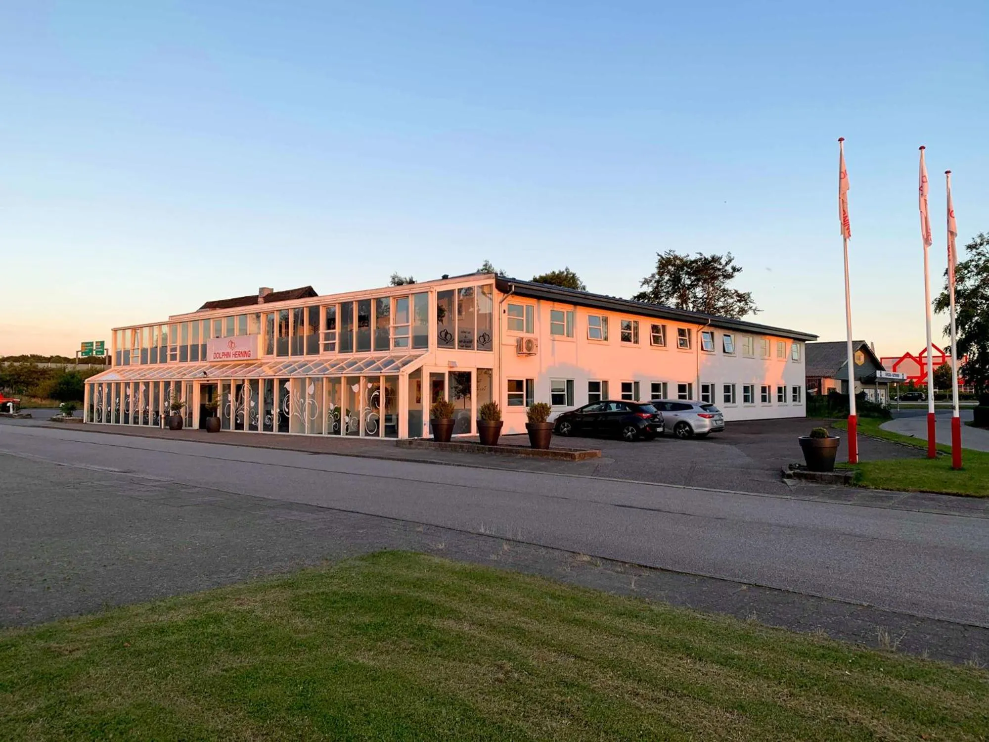 Property building in Dolphin Hotel Herning