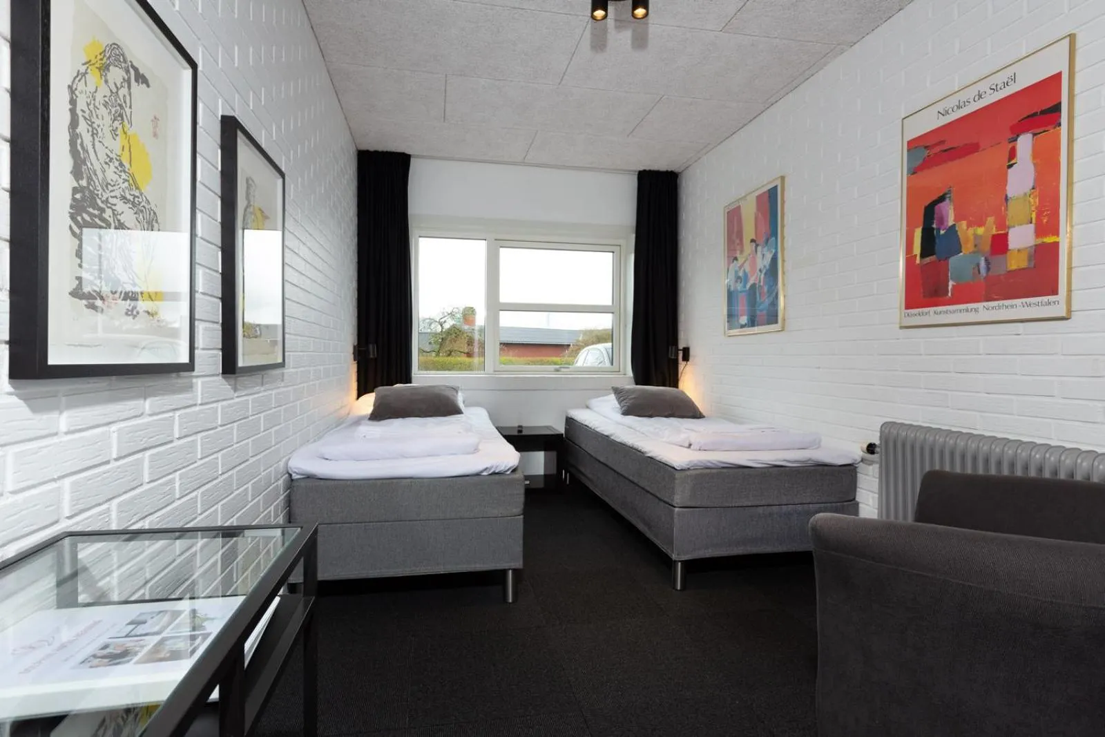 Bedroom, Bed in Dolphin Hotel Herning