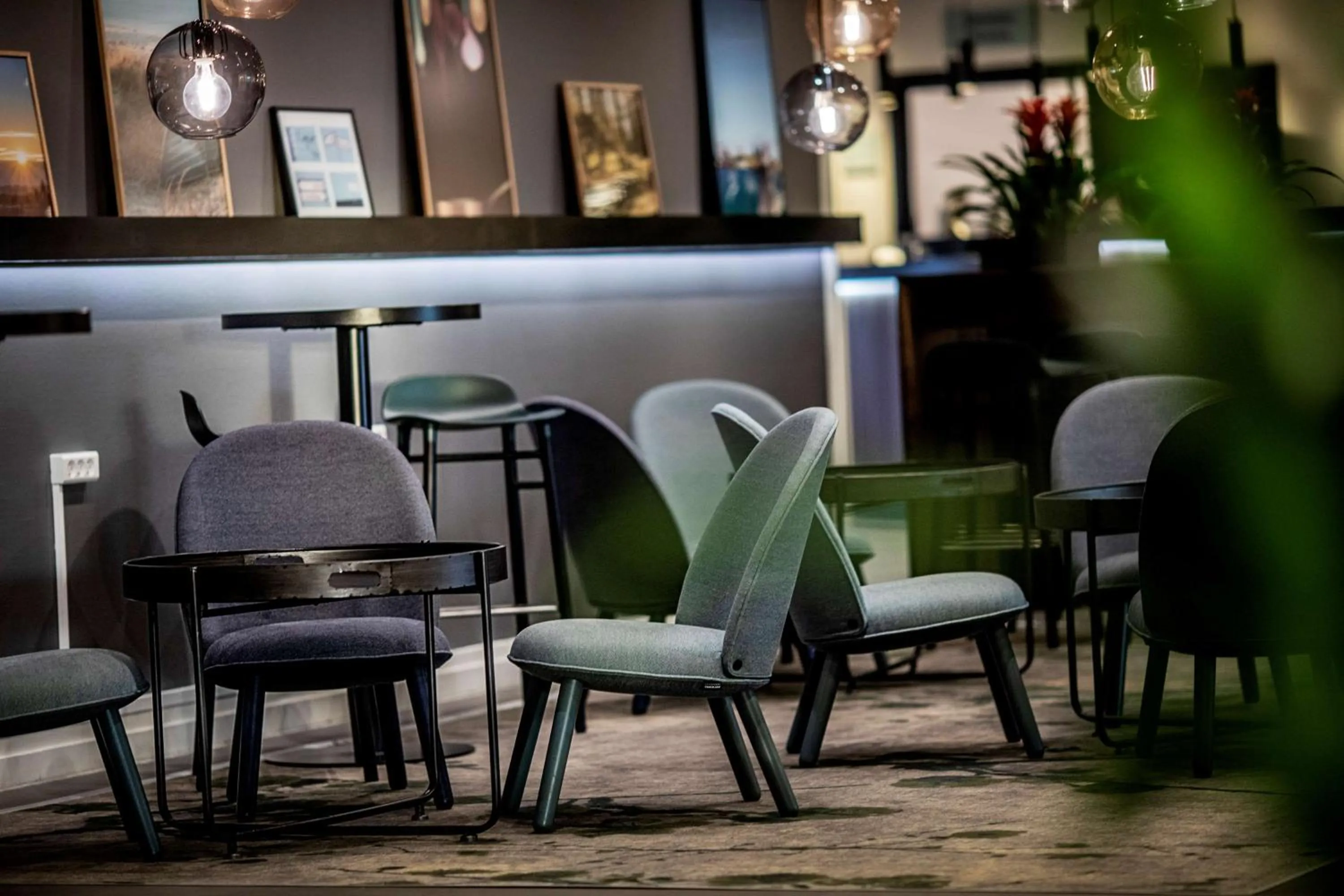 Lobby or reception in Scandic Aalborg Øst