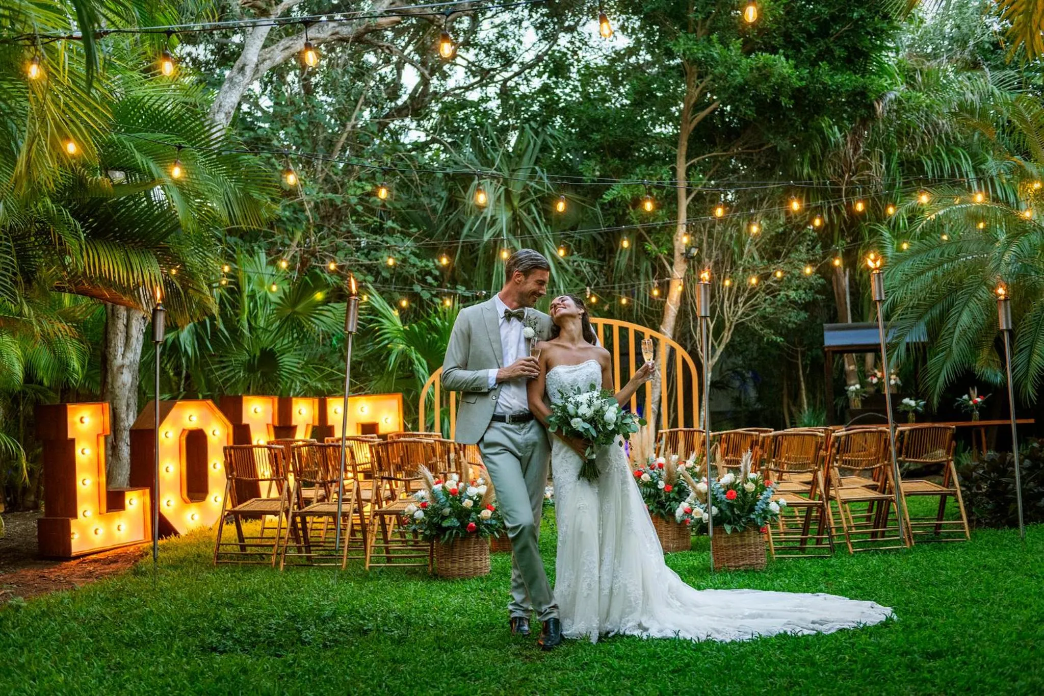 Garden in El Beso Adults Only at Ocean Riviera Paradise All Inclusive