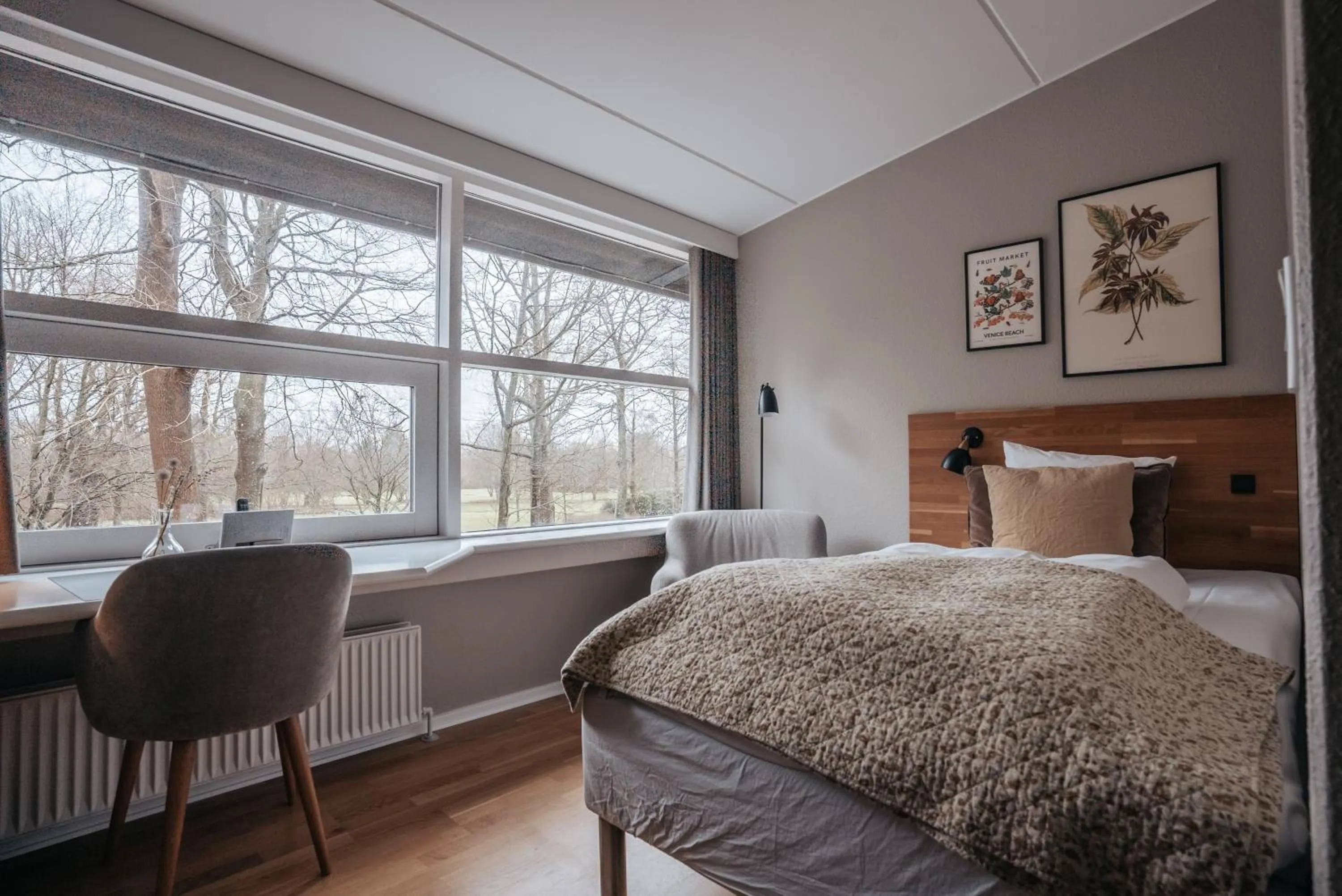 Bed in Arnbjerg Pavillonen