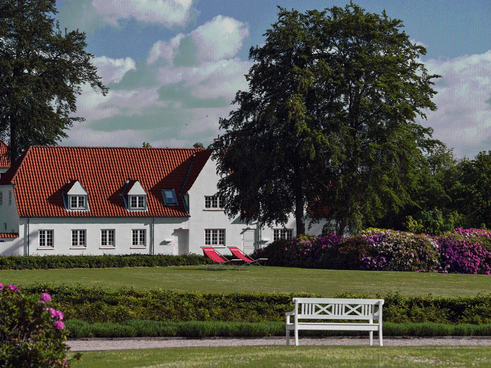 Property building in Rungstedgaard