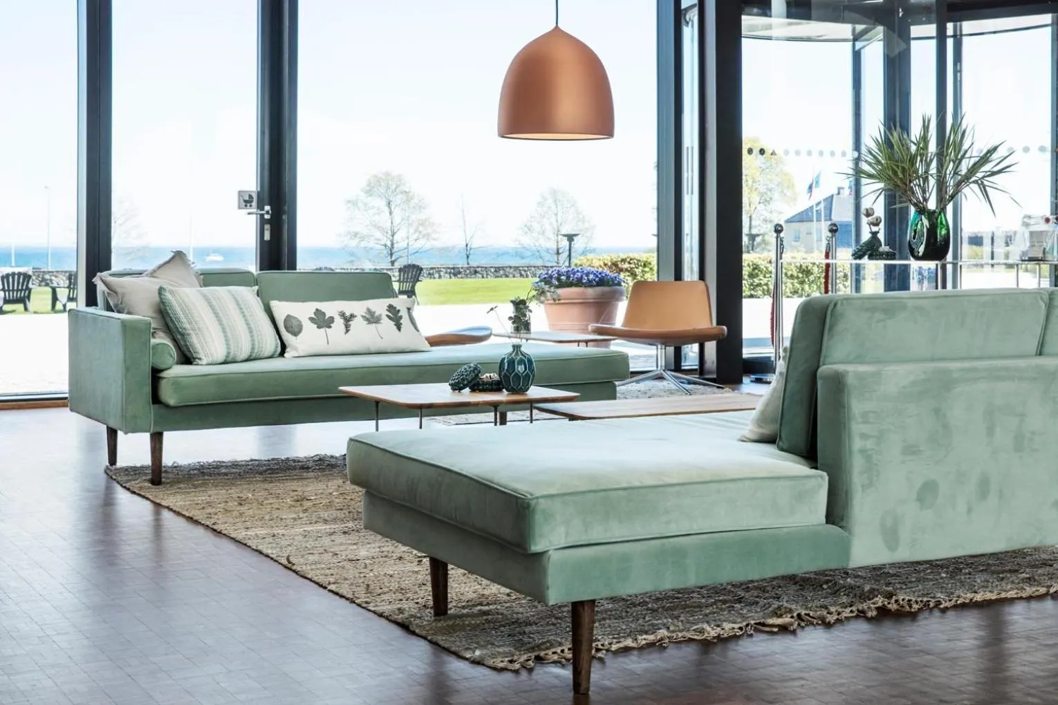 Lobby or reception in Rungstedgaard