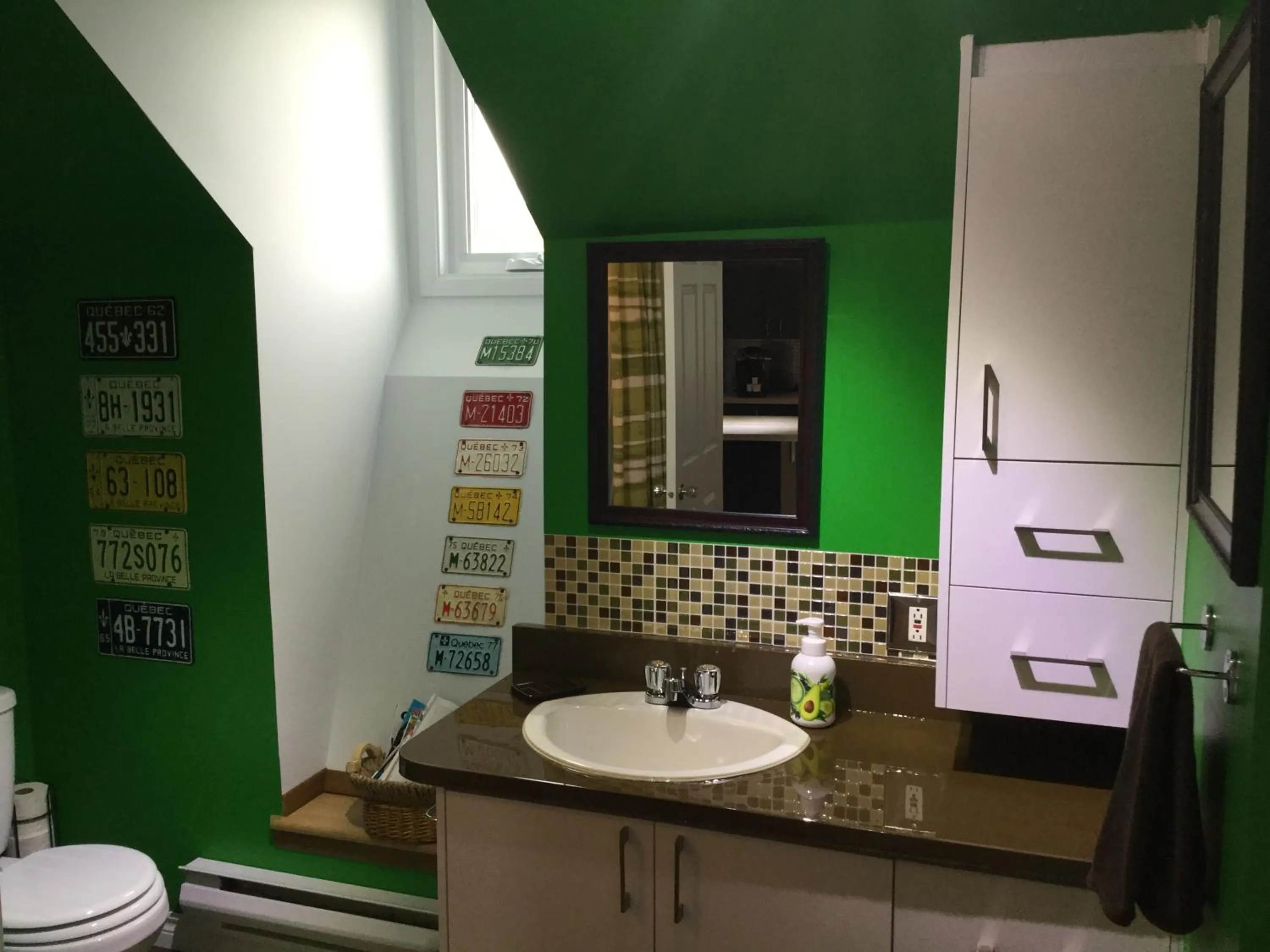 Toilet in La Maison des Éboulis