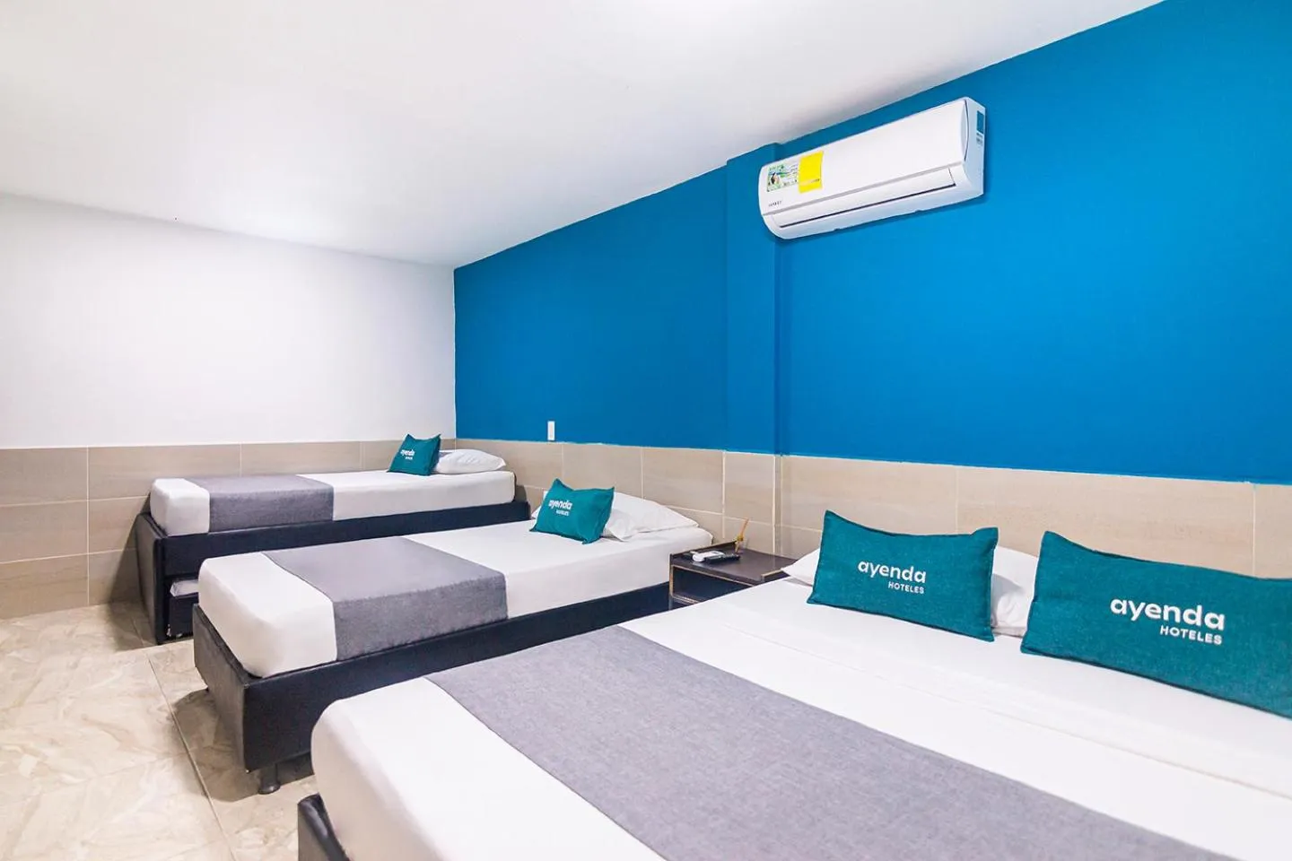 Bed in Hotel Cuchara de Palo Ayenda