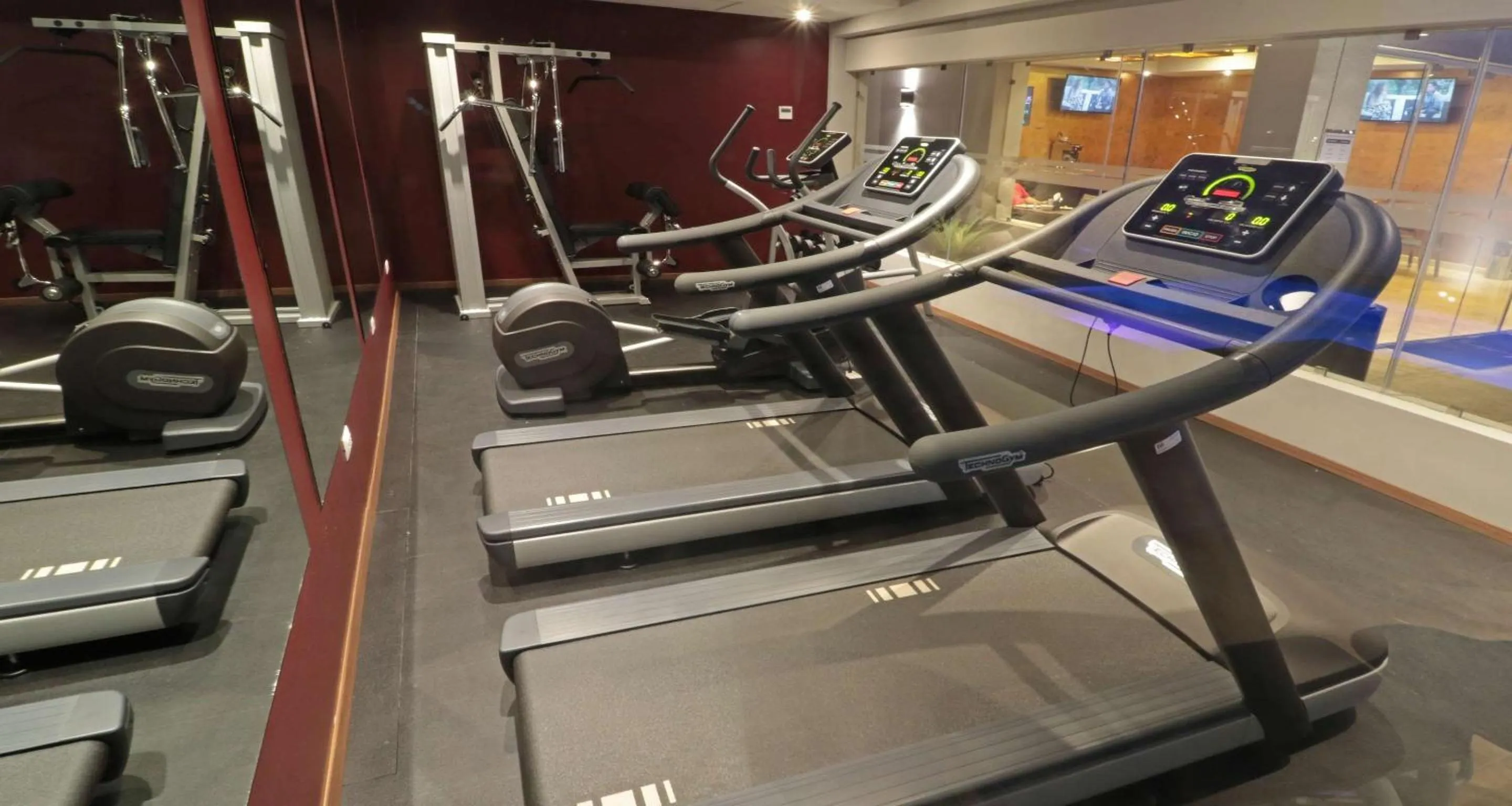 Fitness centre/facilities in Bluu Hotel Aeropuerto Monclova-Frontera