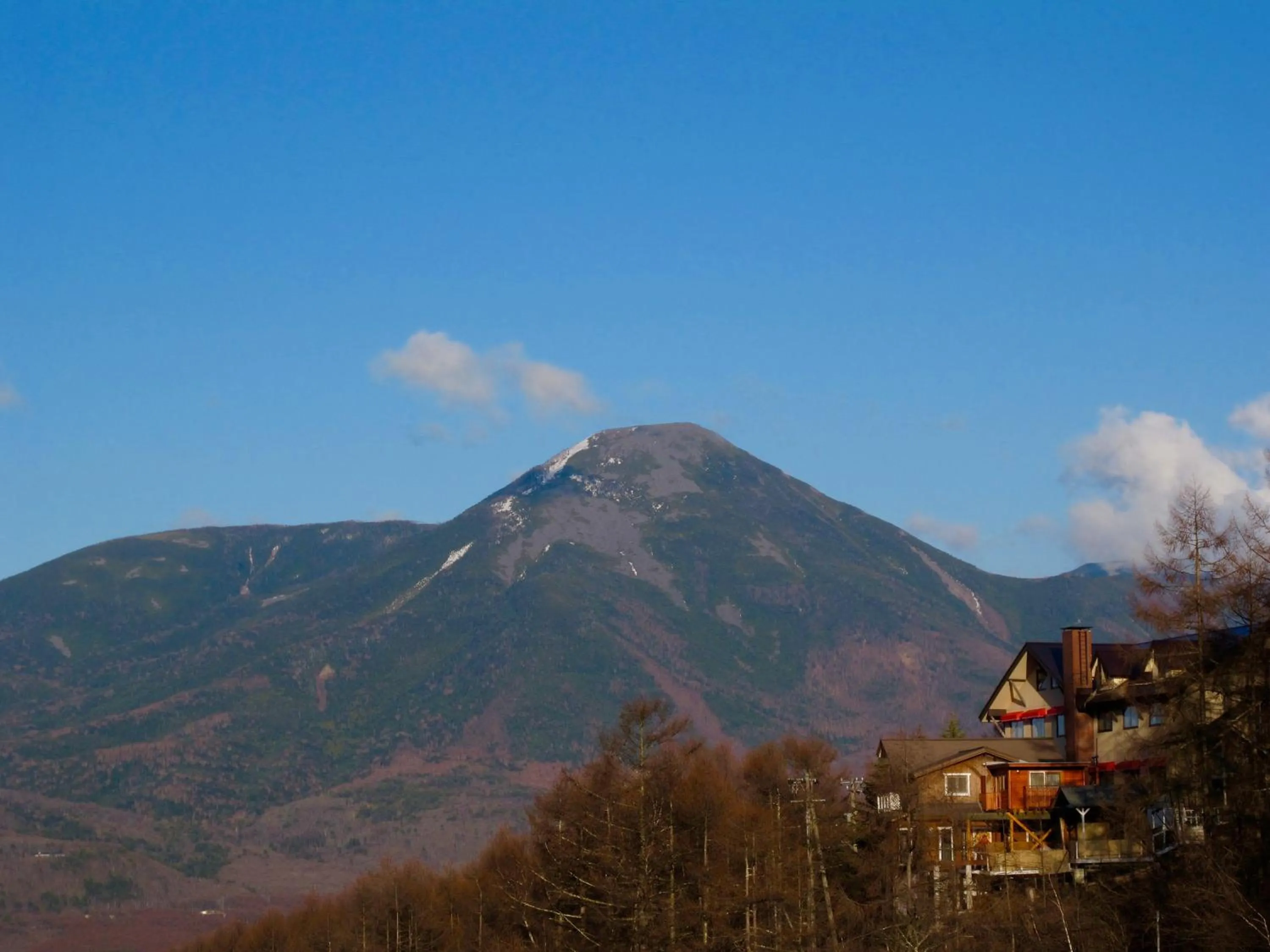 Mountain view in Hotel Andermatt
