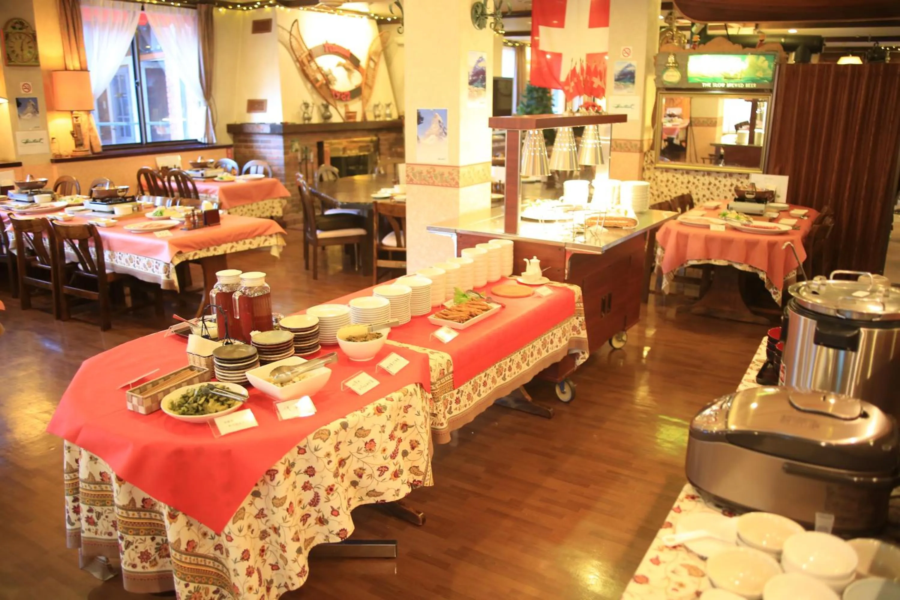 Buffet breakfast in Hotel Andermatt