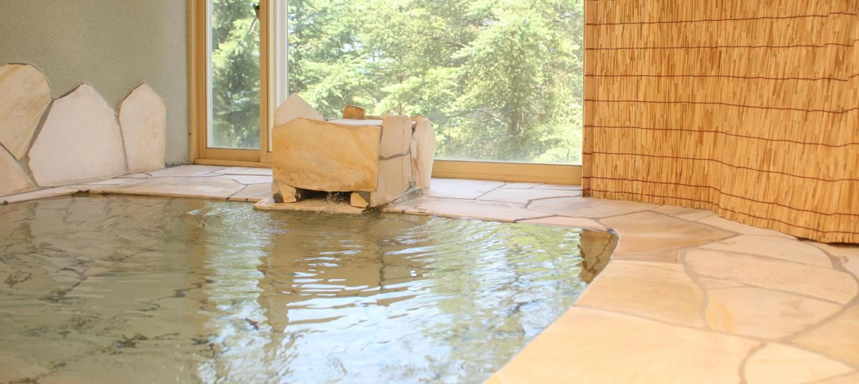 Hot Spring Bath in Hotel Andermatt