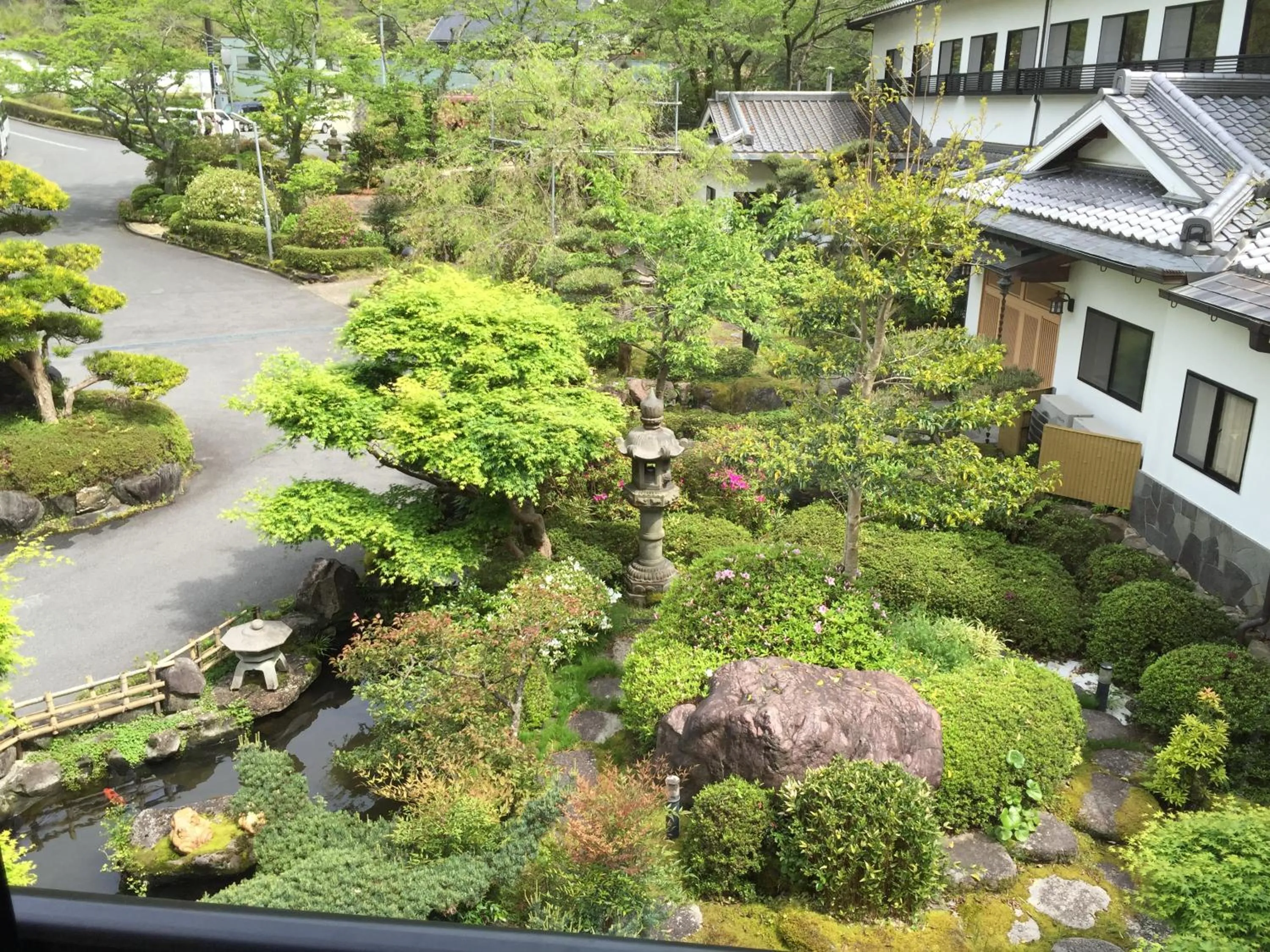 Garden in Okumizuma Onsen