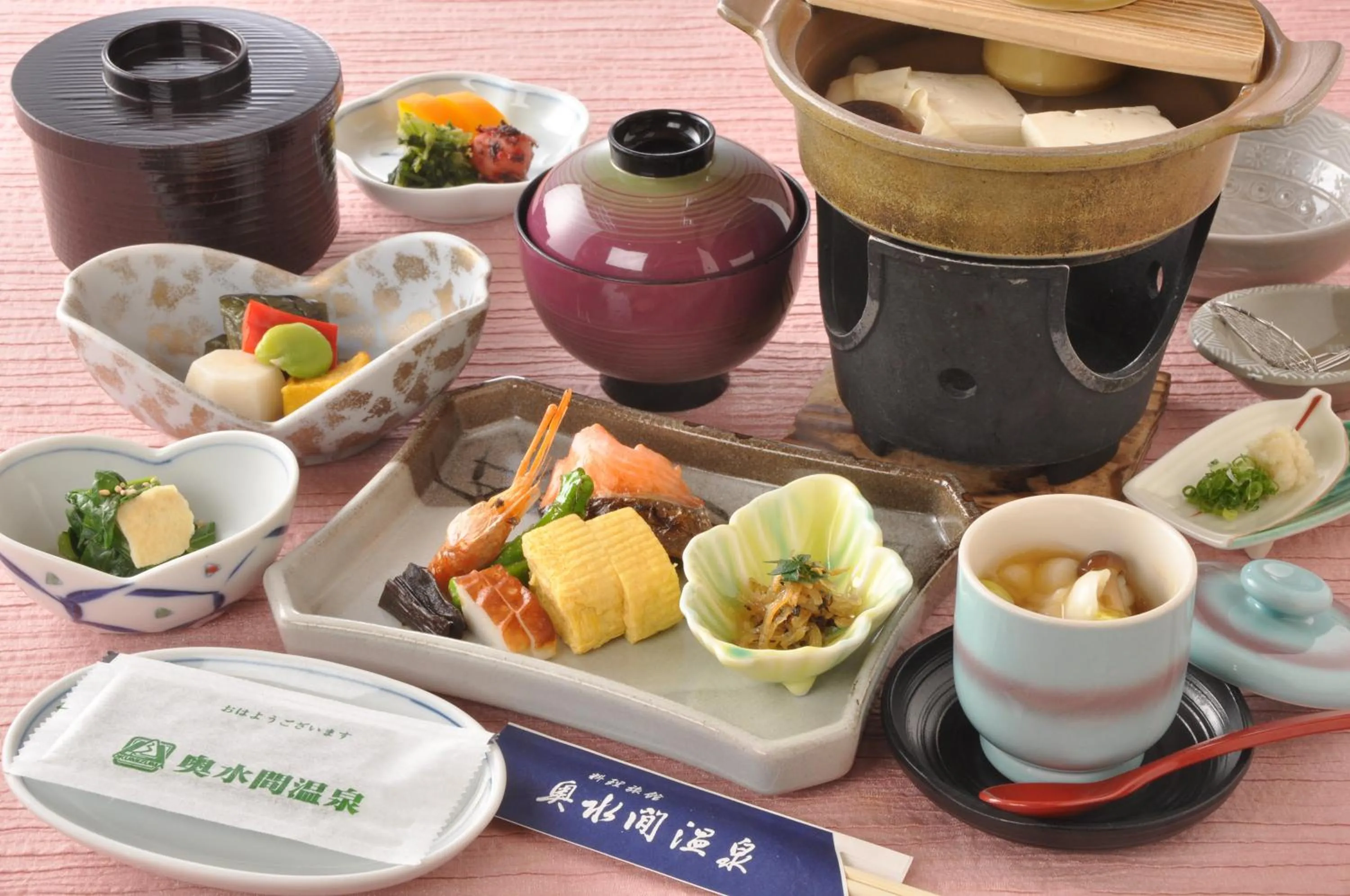 Food close-up in Okumizuma Onsen