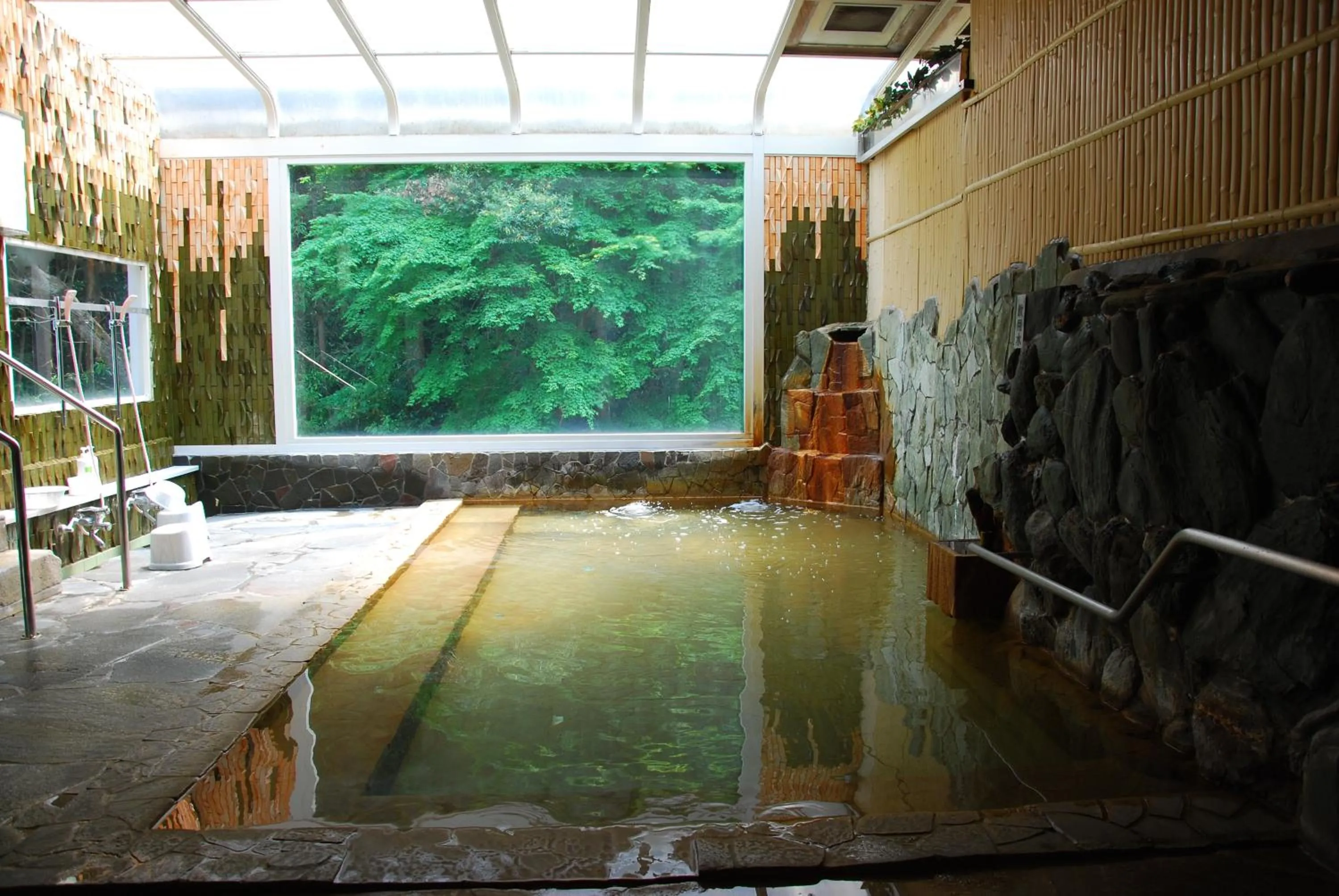 Hot Spring Bath in Okumizuma Onsen