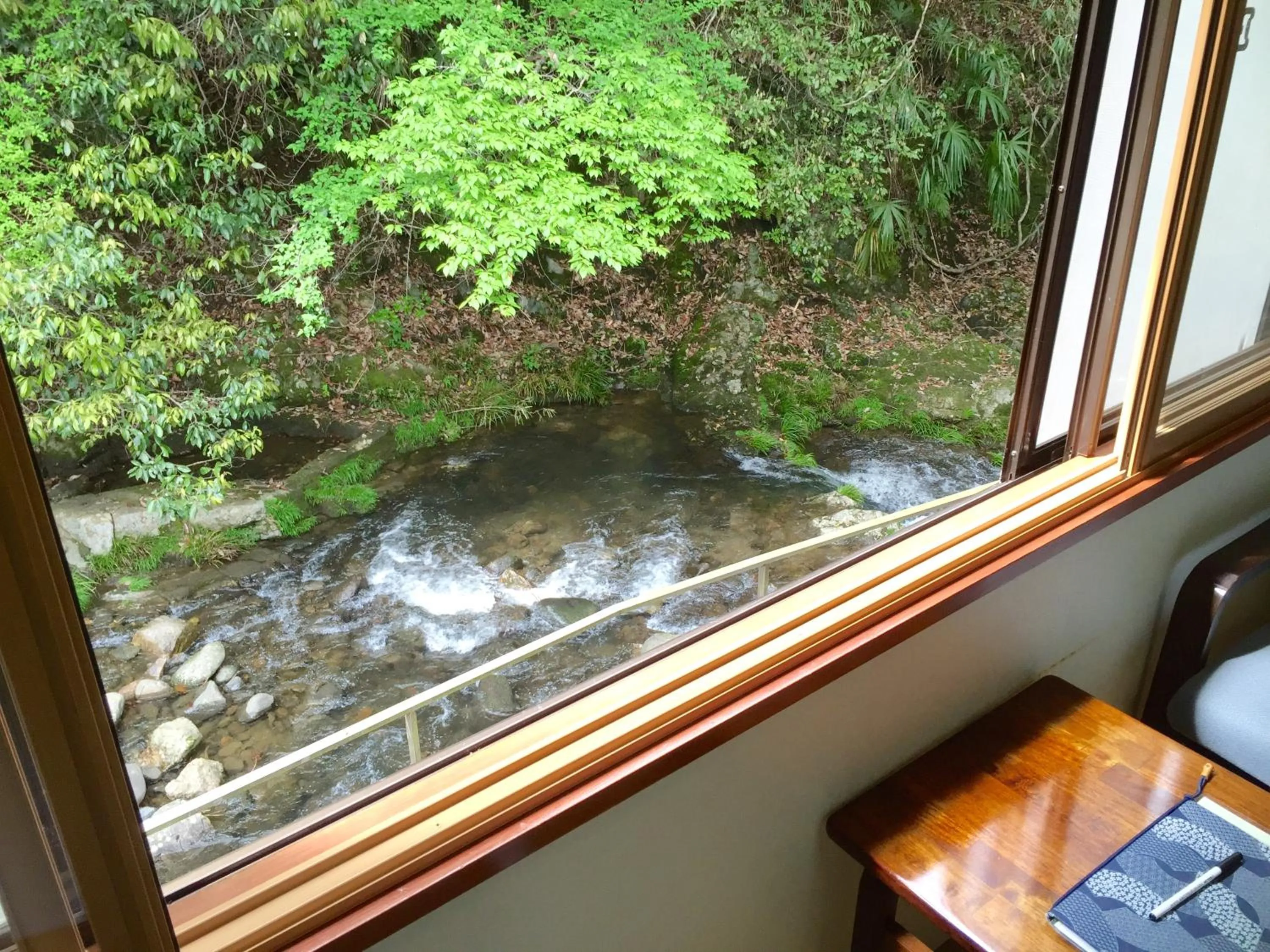 River view in Okumizuma Onsen