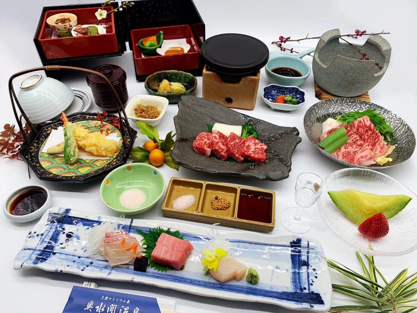 Food in Okumizuma Onsen