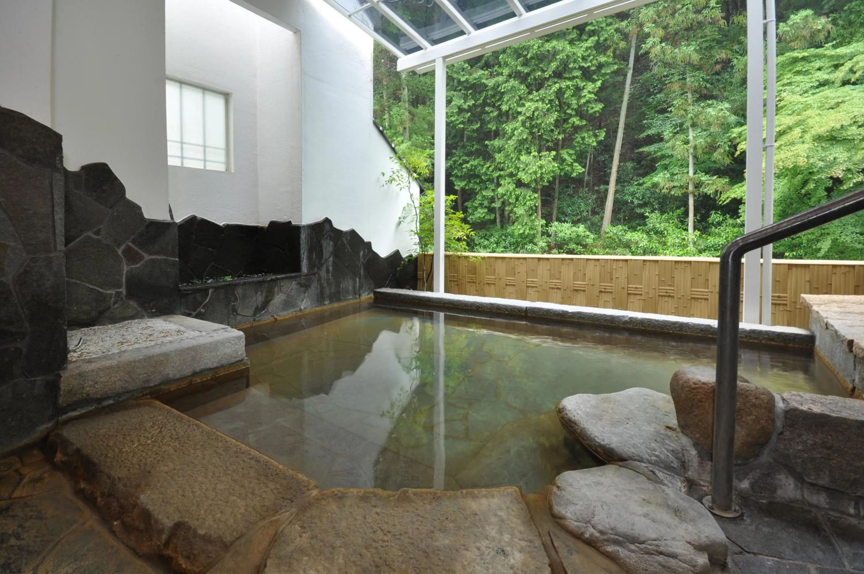 Hot Spring Bath in Okumizuma Onsen