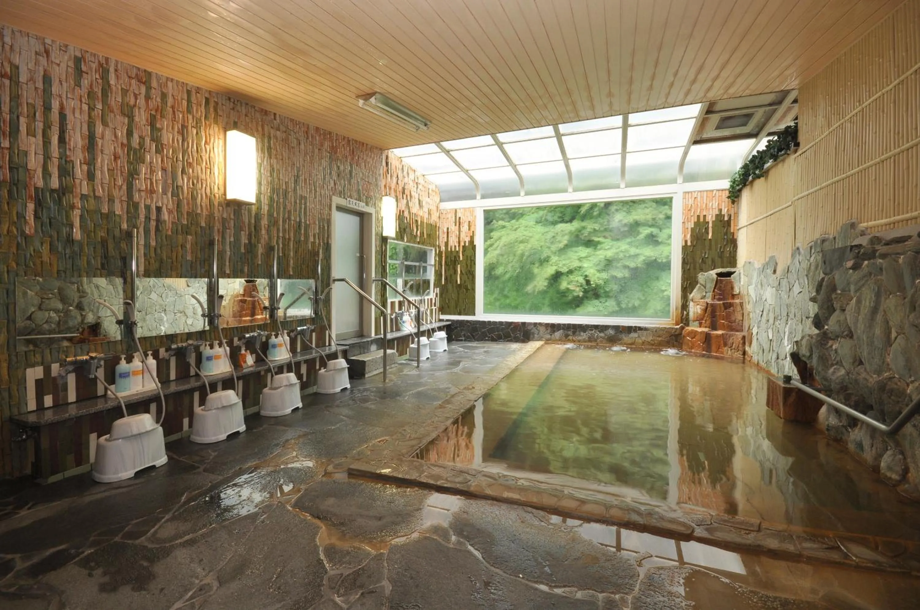 Hot Spring Bath in Okumizuma Onsen