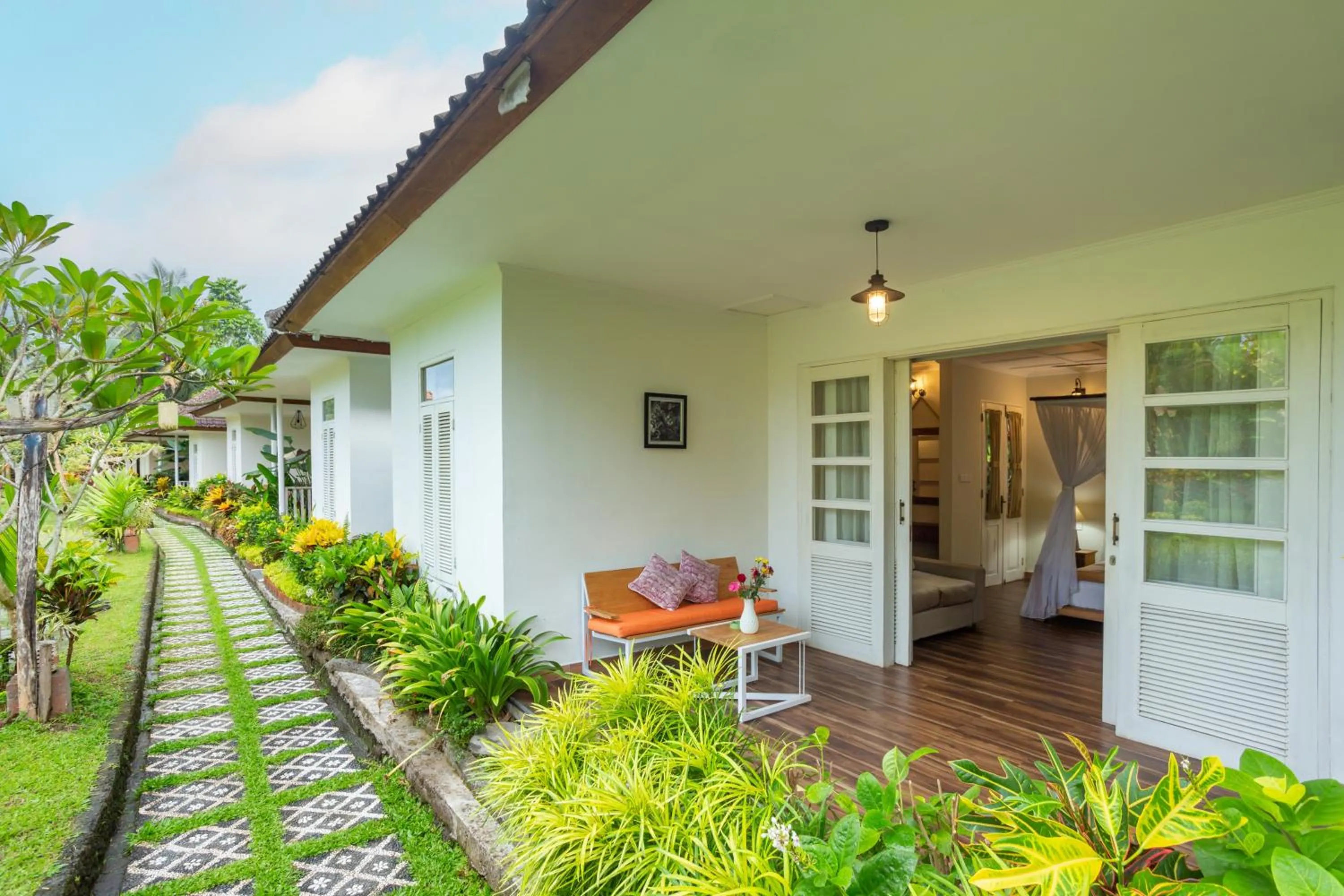 Balcony/Terrace in Abipraya Ubud