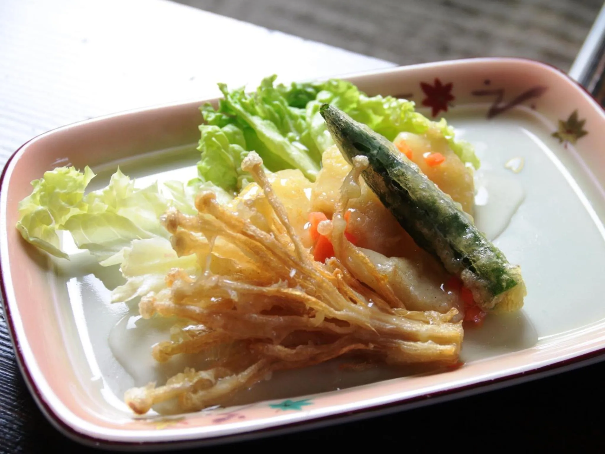 Food close-up in Yunohirakan