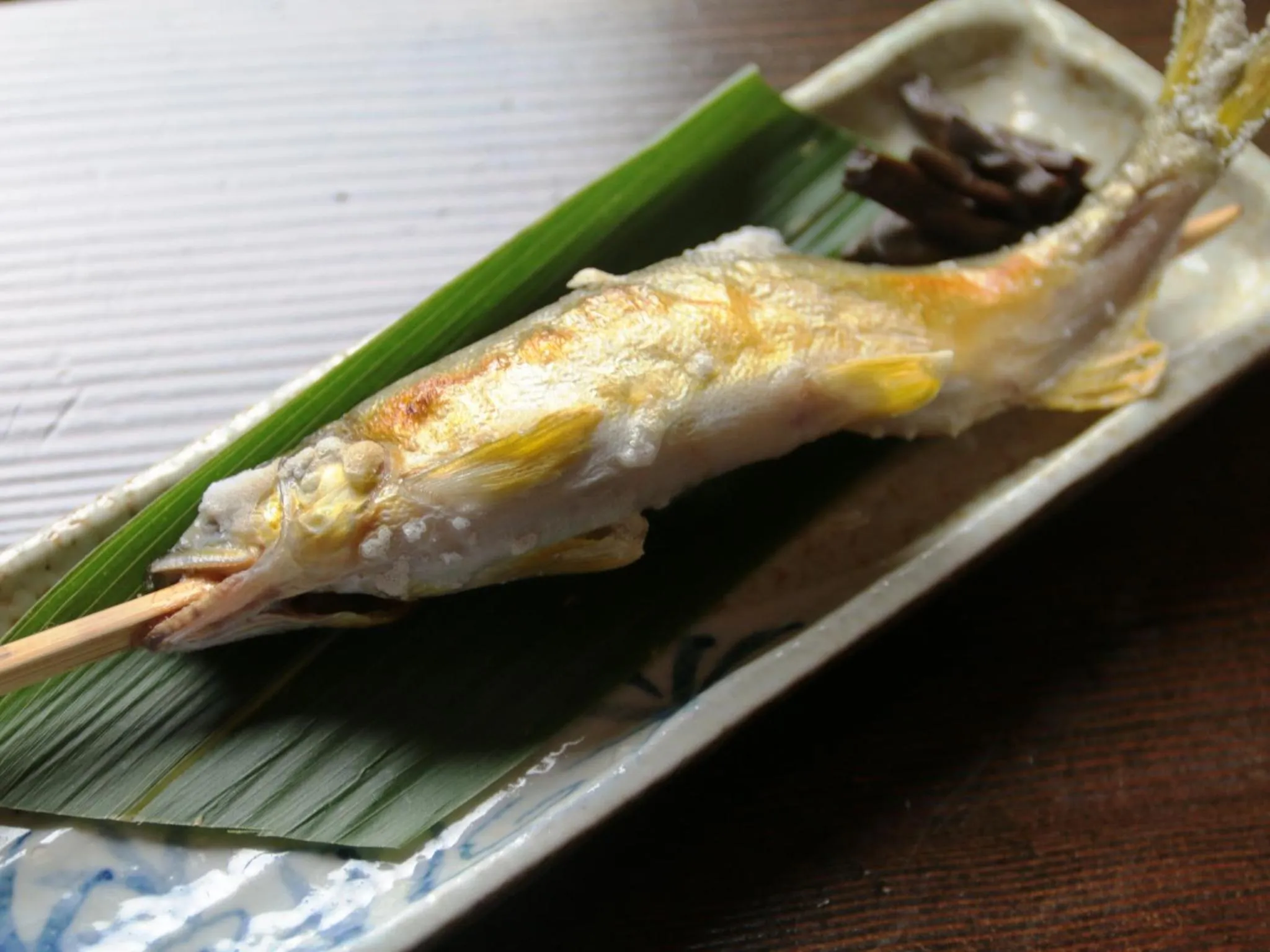 Food close-up in Yunohirakan