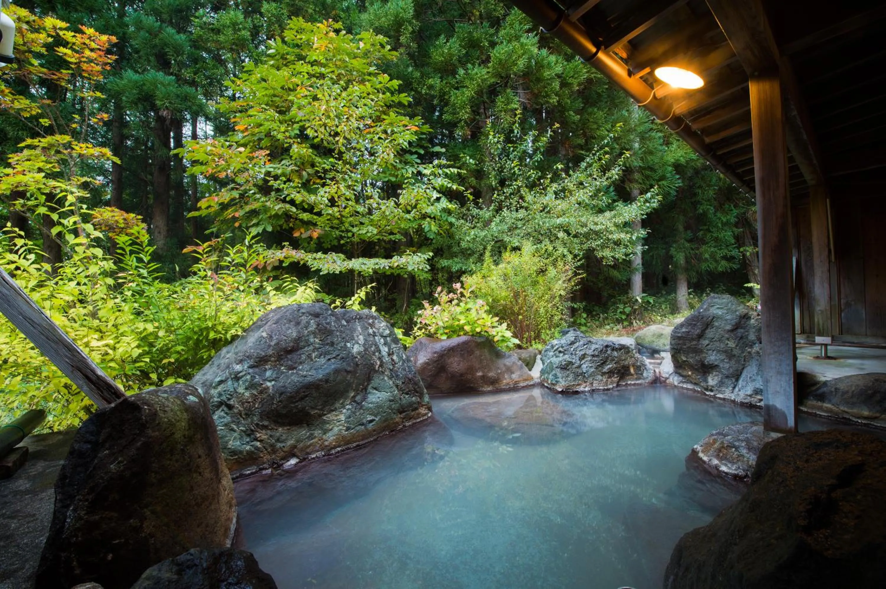 Hot Spring Bath in Yunohirakan