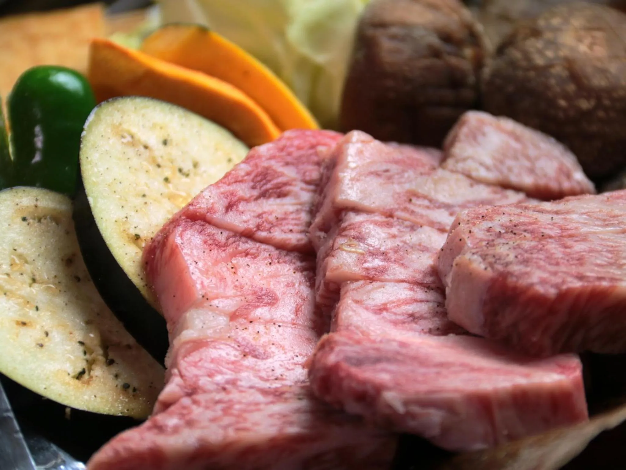 Food close-up in Yunohirakan