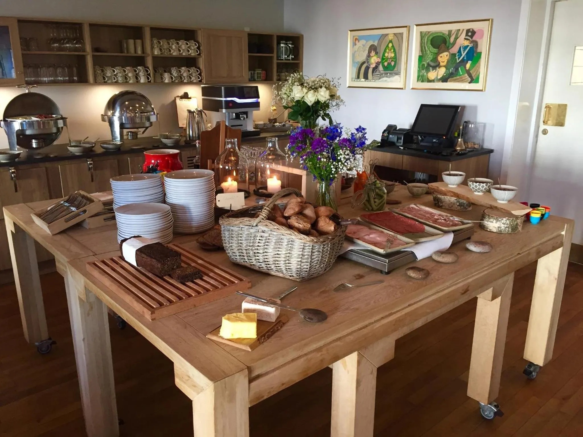 Restaurant/places to eat in Haraldskær Sinatur Hotel & Konference