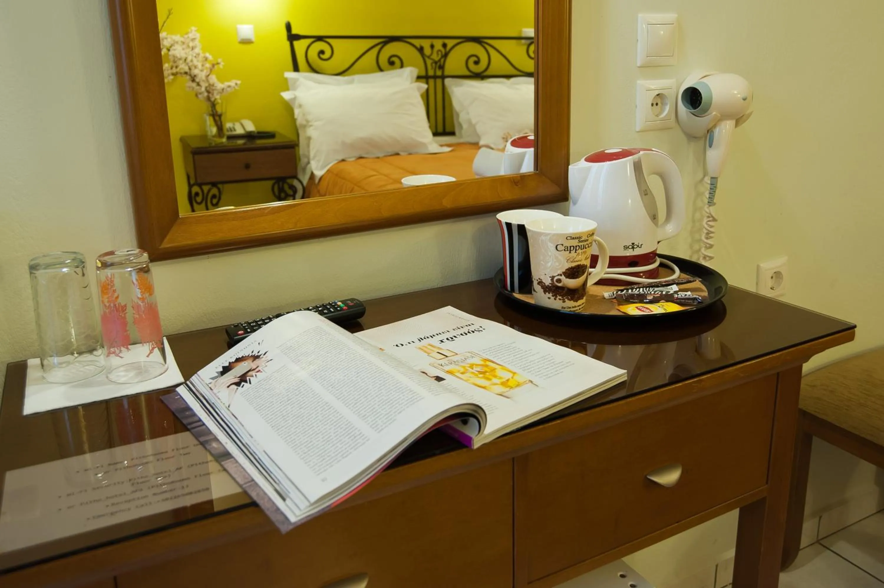 Decorative detail, Bed in Pitho