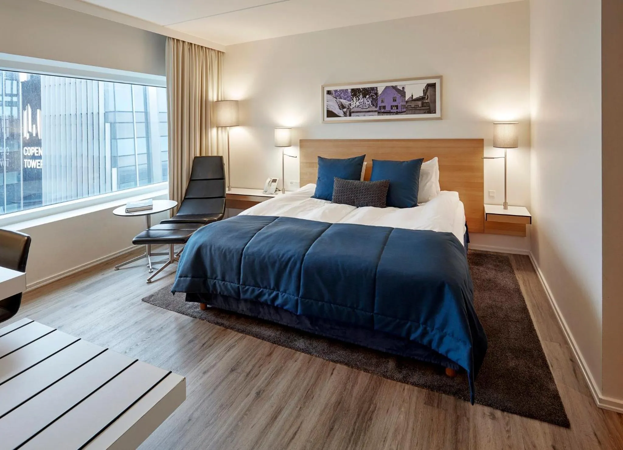 Photo of the whole room, Bed in Crowne Plaza Copenhagen Towers by IHG
