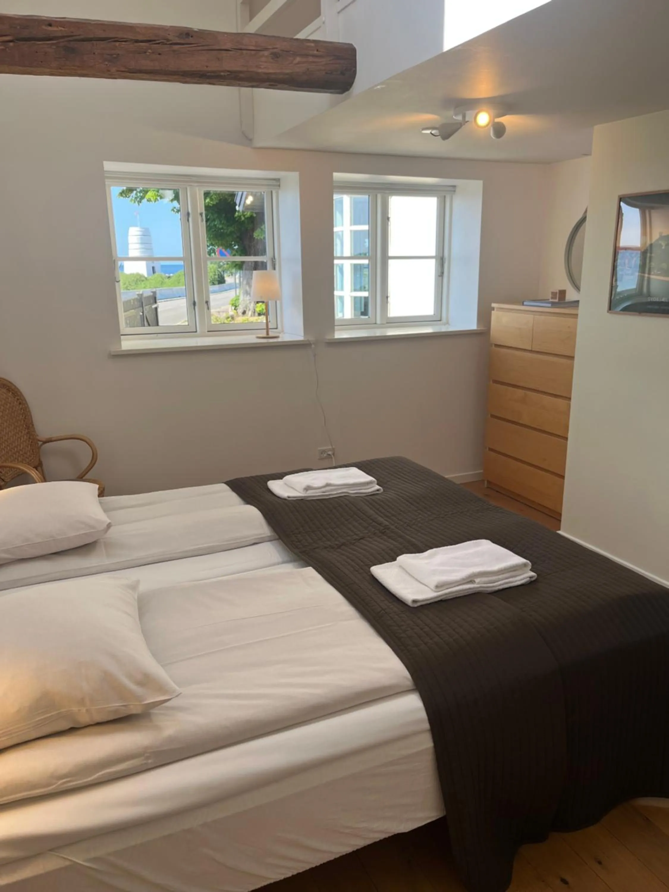 Bed in Rødvig Kro og Badehotel