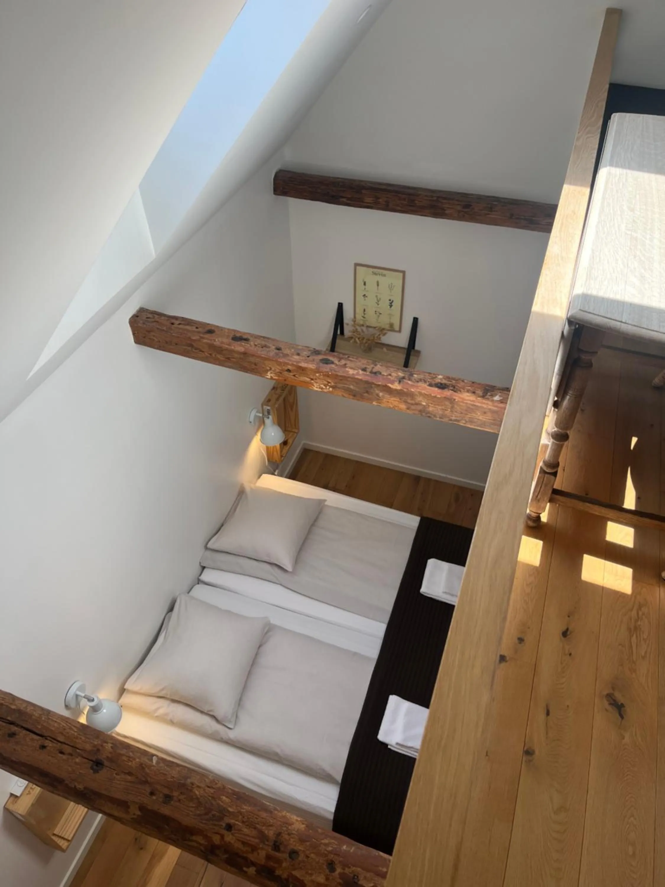 Bed in Rødvig Kro og Badehotel