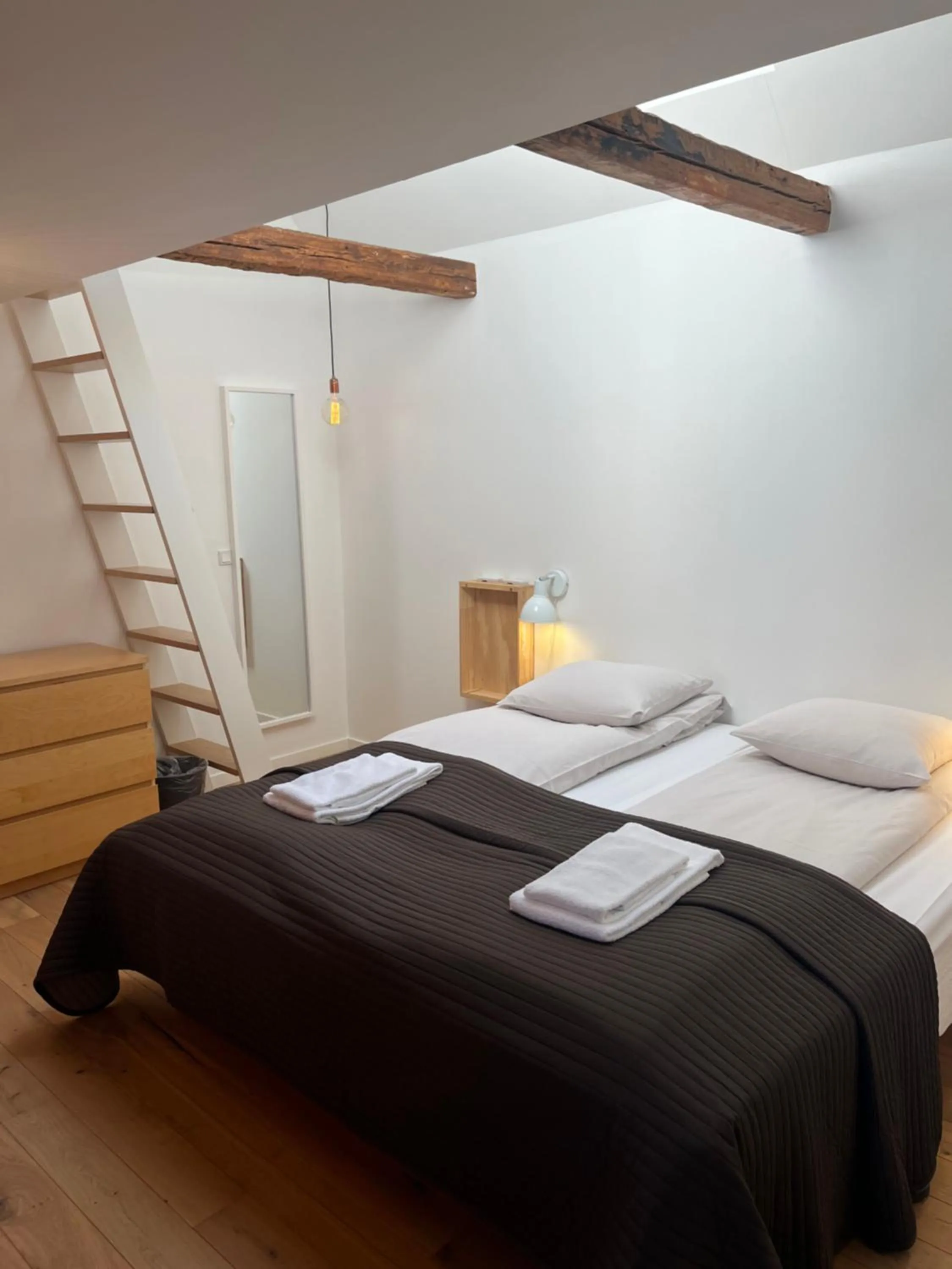 Bed in Rødvig Kro og Badehotel