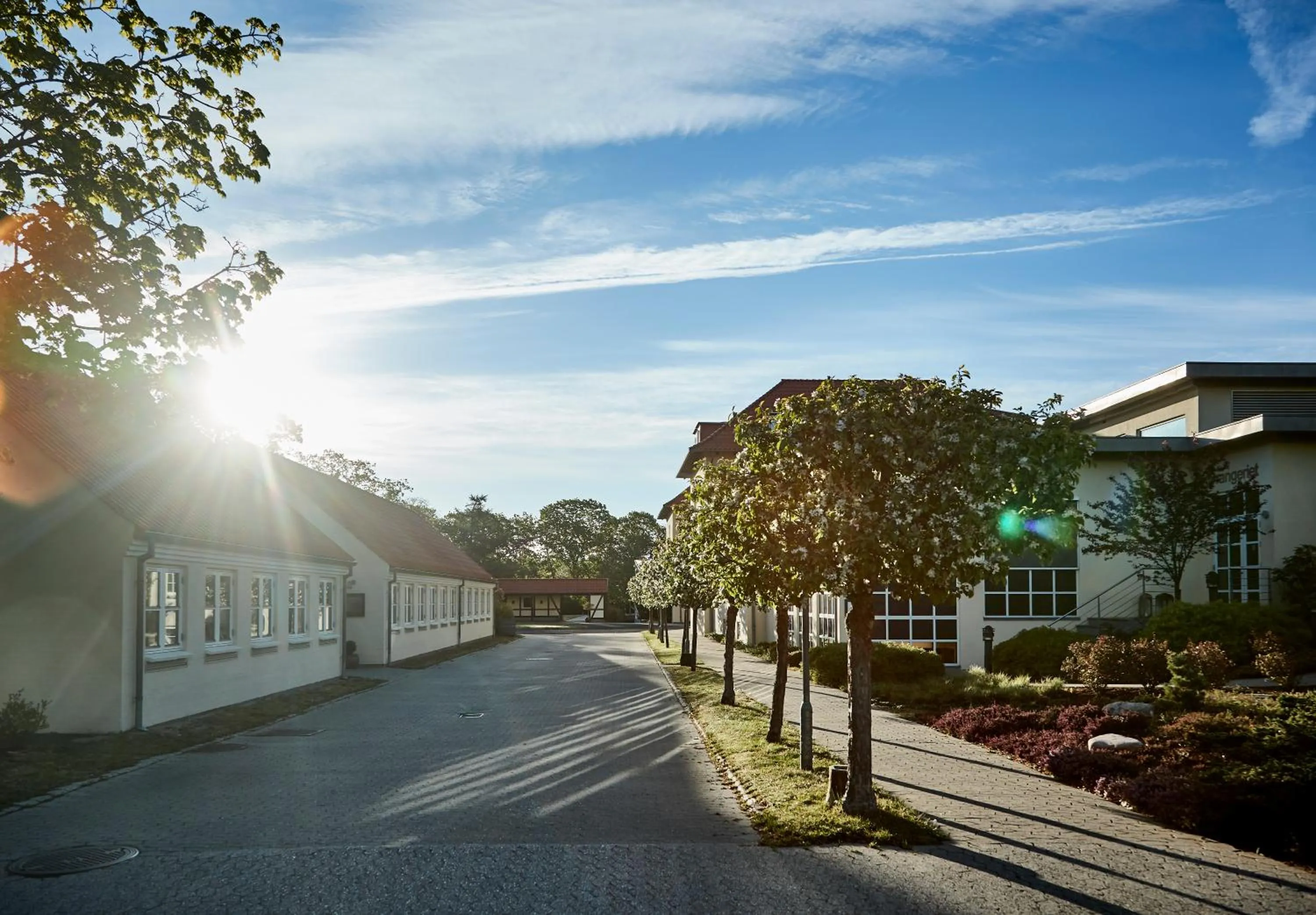 Facade/entrance in Gl Skovridergaard