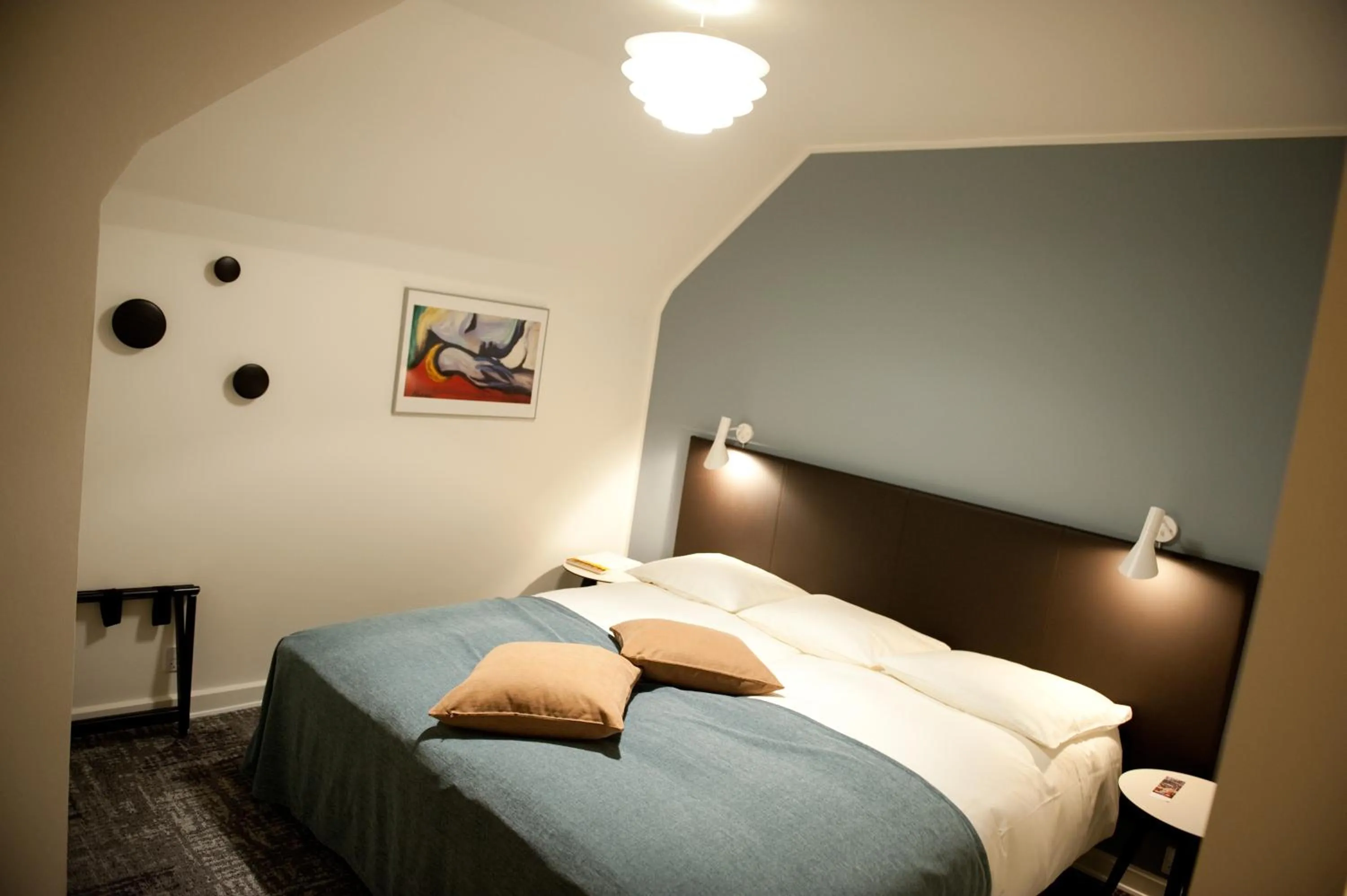 Bedroom, Bed in Gl Skovridergaard