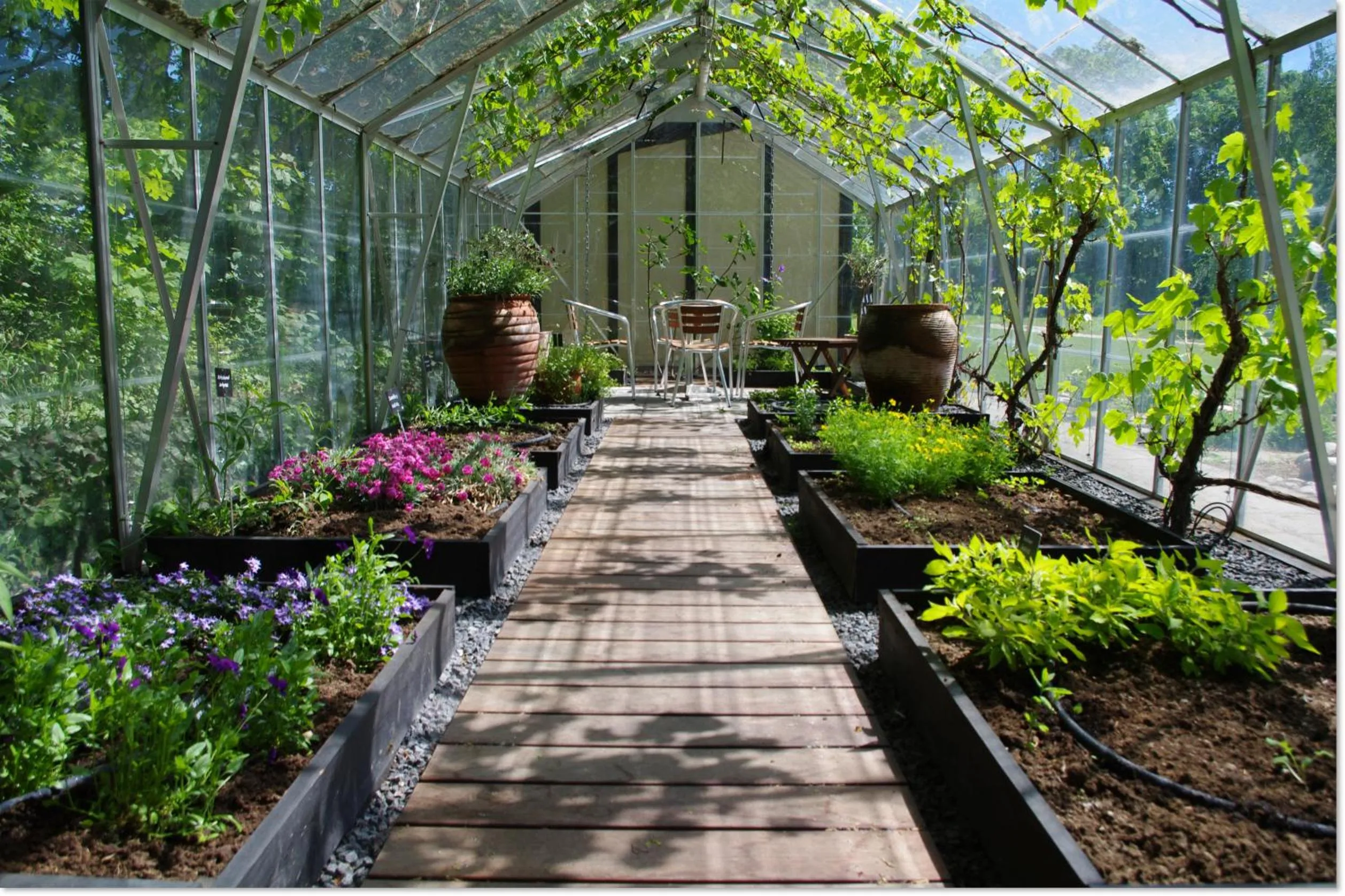 Garden in Gl Skovridergaard