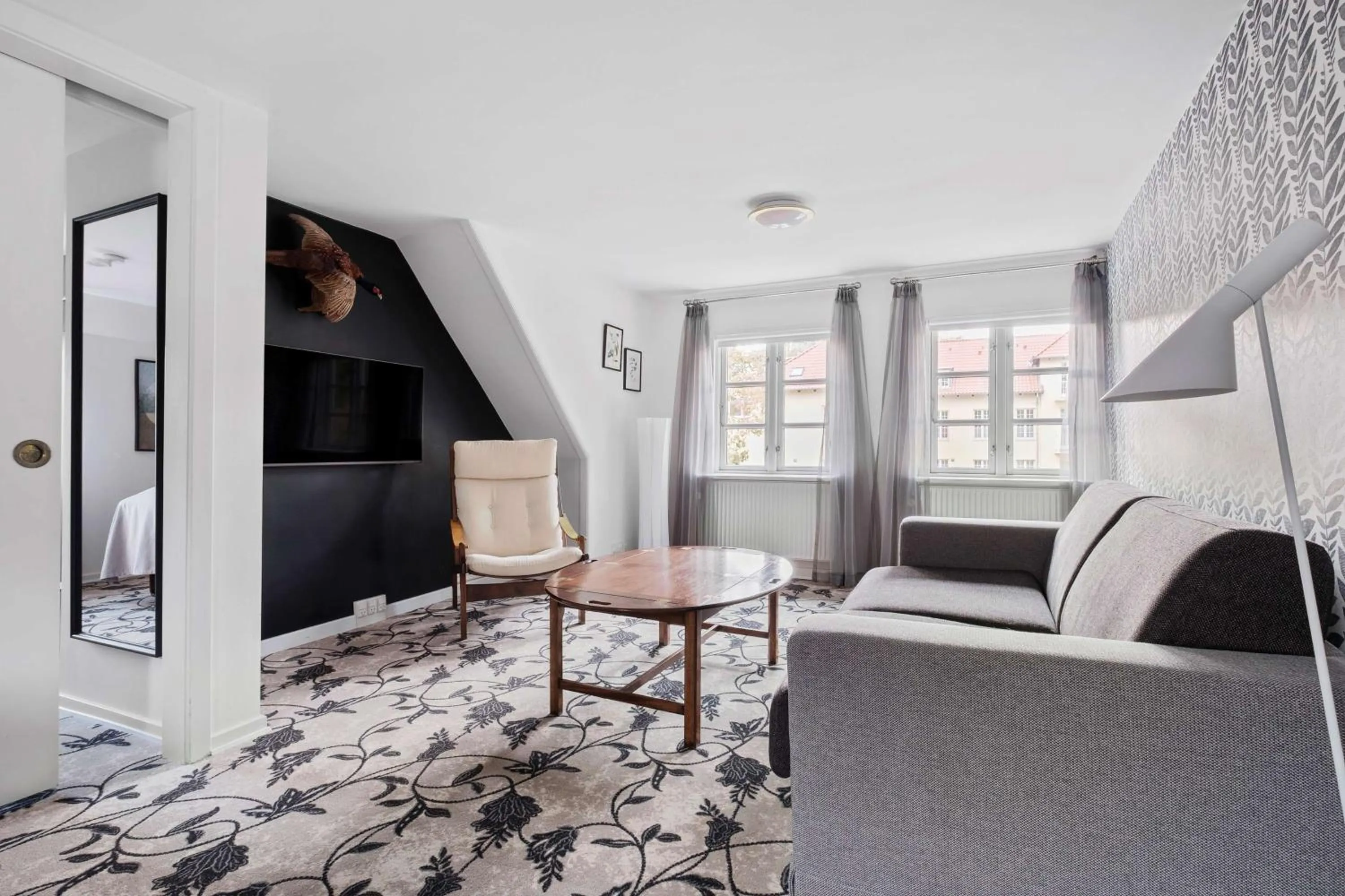 Bedroom, Bed in Gl Skovridergaard