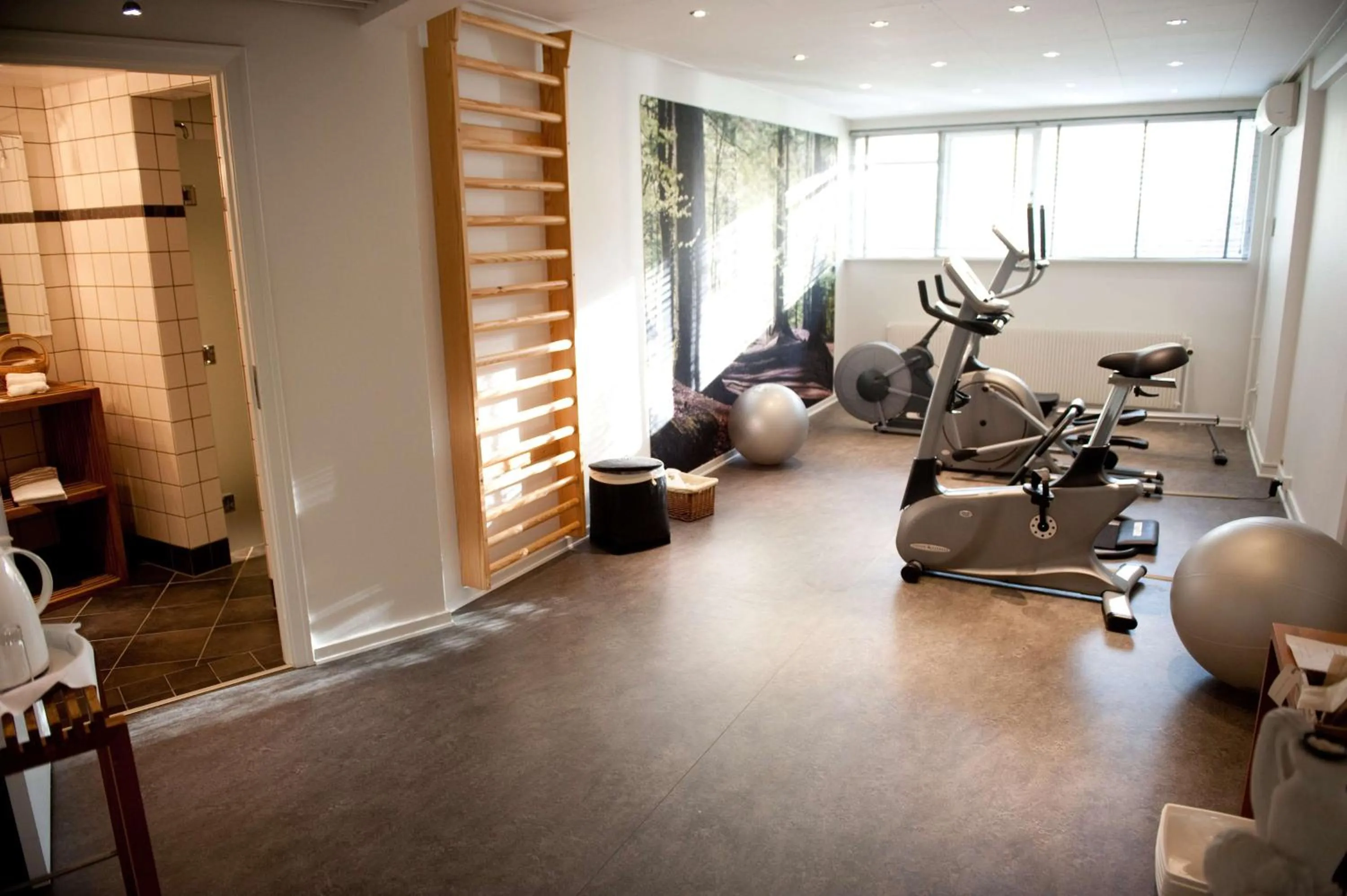 Fitness centre/facilities in Gl Skovridergaard
