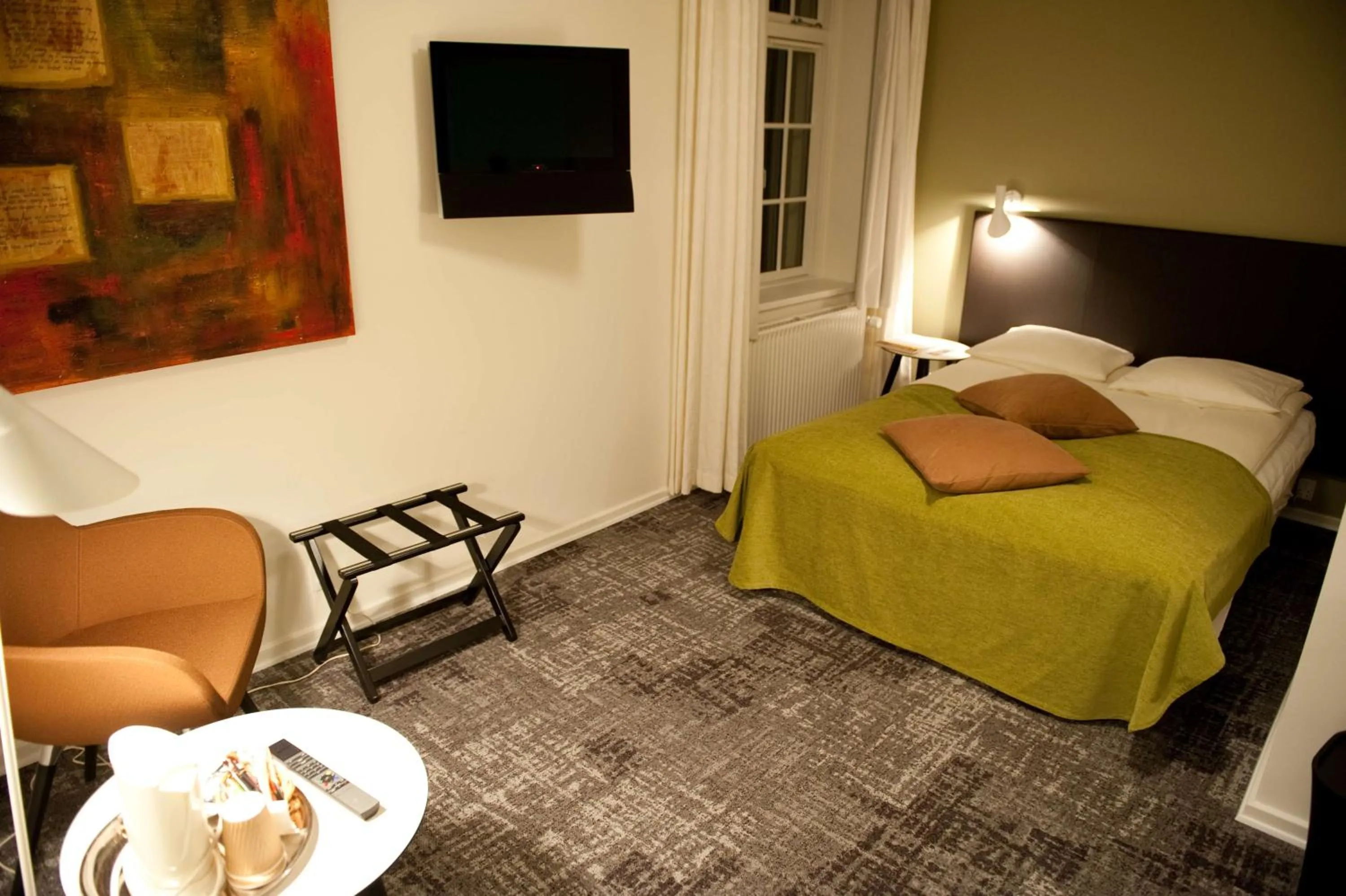 Photo of the whole room, Bed in Gl Skovridergaard