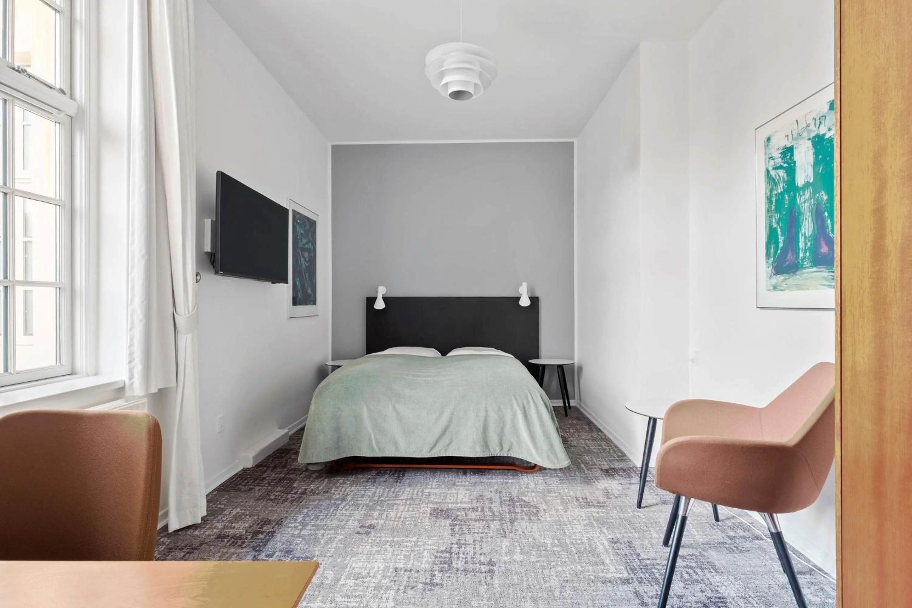 Bedroom, Bed in Gl Skovridergaard