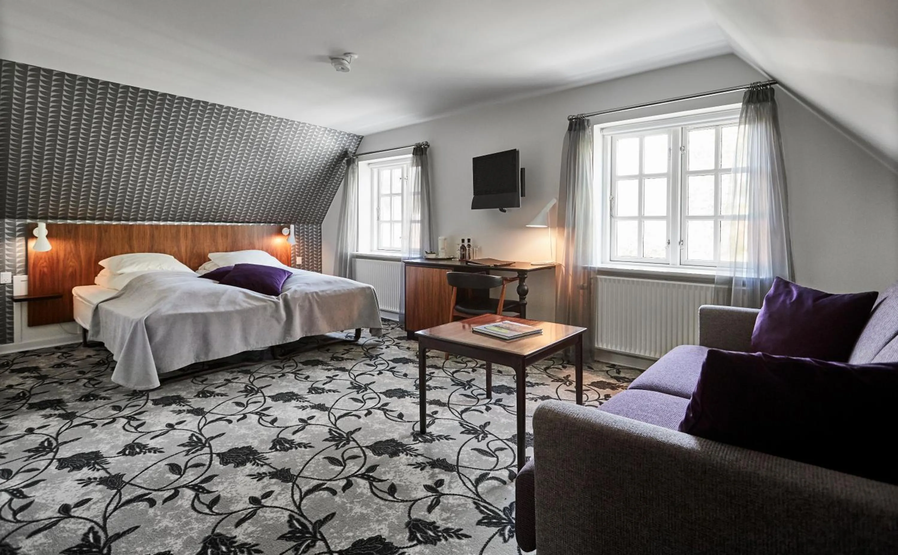 Bedroom, Bed in Gl Skovridergaard